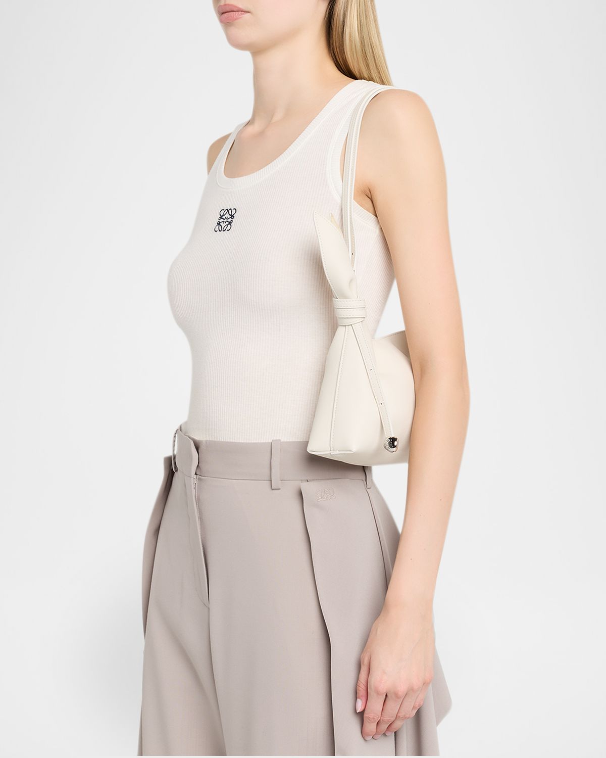 Loewe Scarf Mini Knotted Leather Shoulder Bag | Thumbnail 8 Loewe Scarf Mini Knotted Leather Shoulder Bag | Thumbnail 8