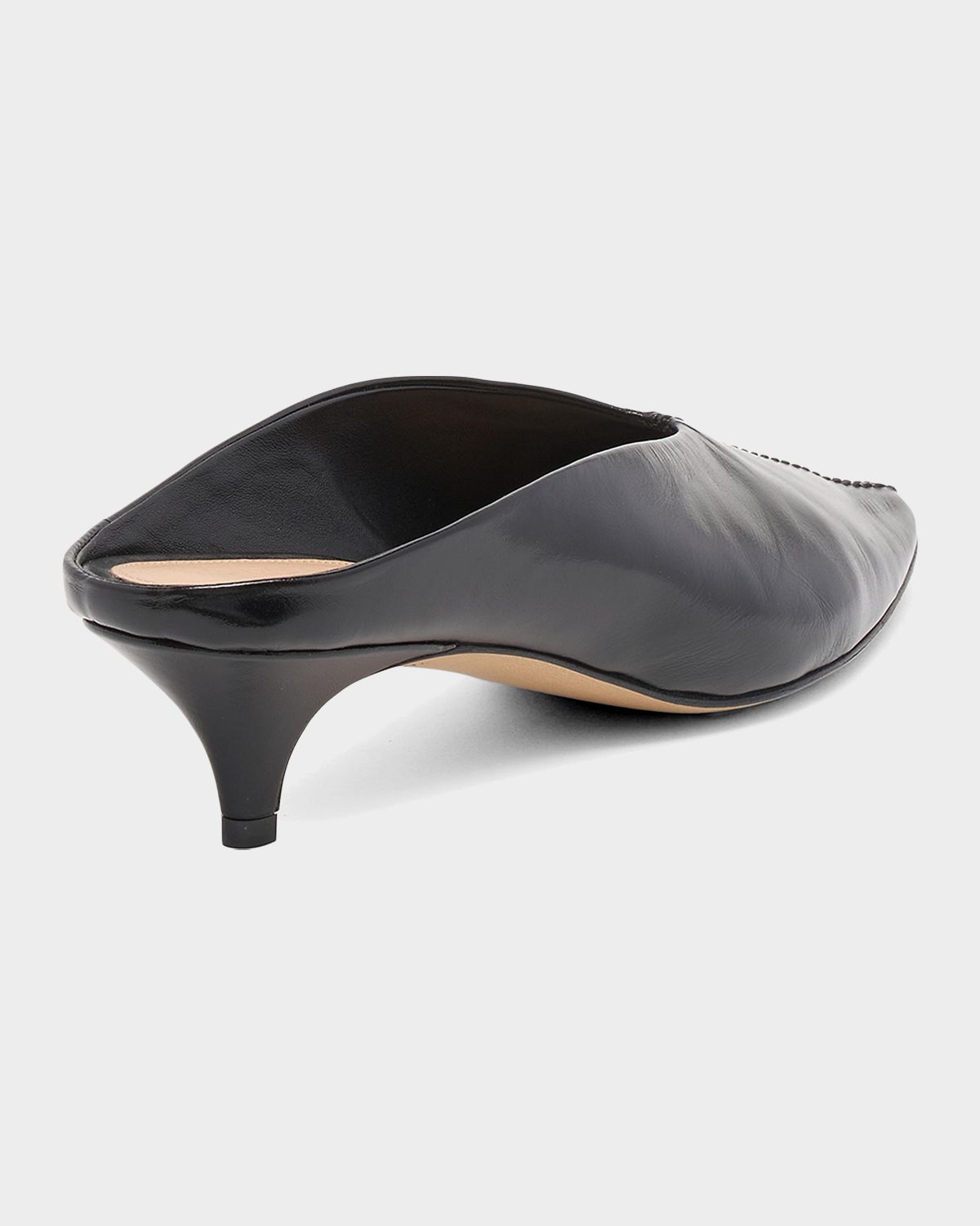 Bottega Veneta 40mm Vesta Nappa Leather Mule Pumps | Thumbnail 7