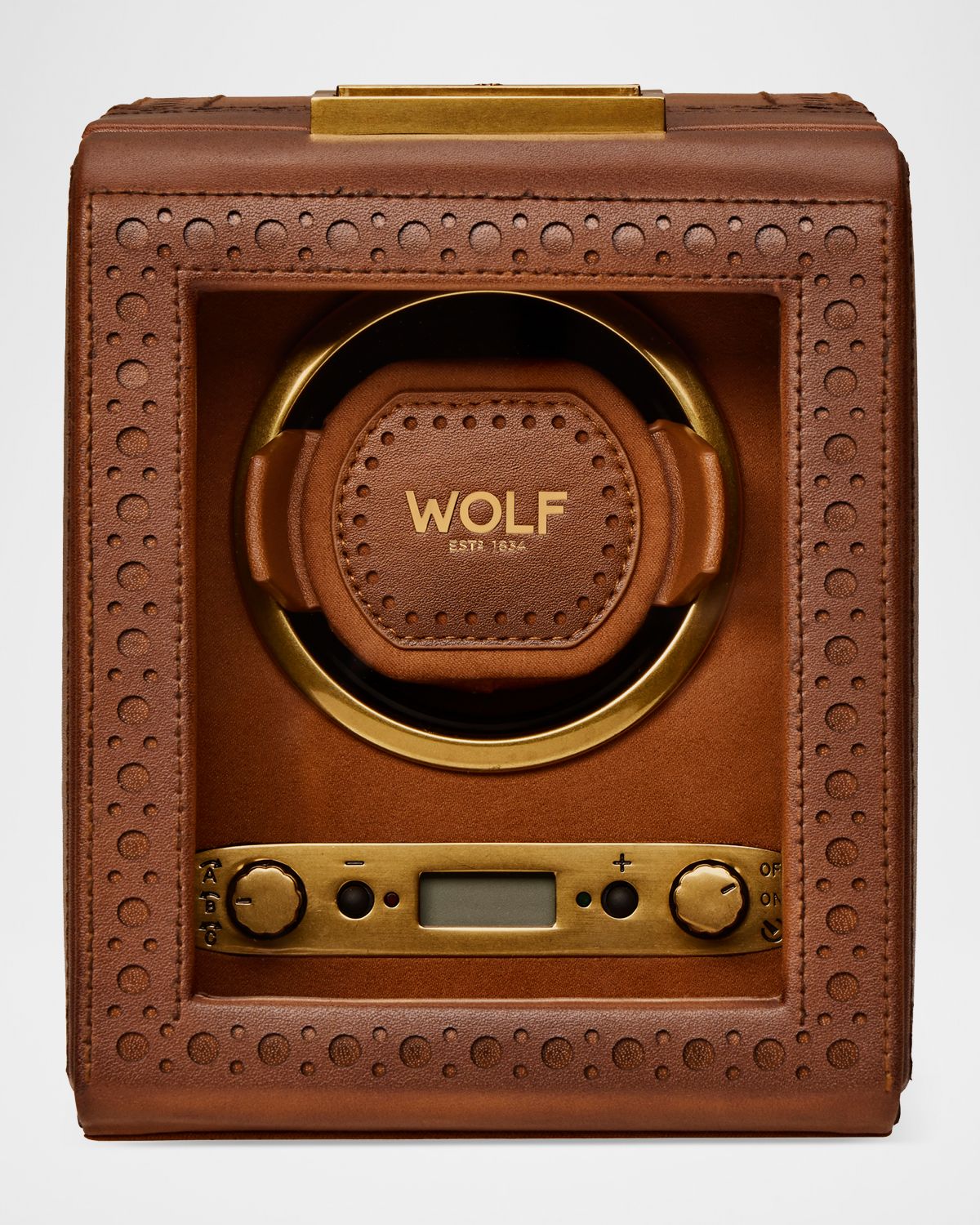 WOLF Brogue Single Watch Winder
