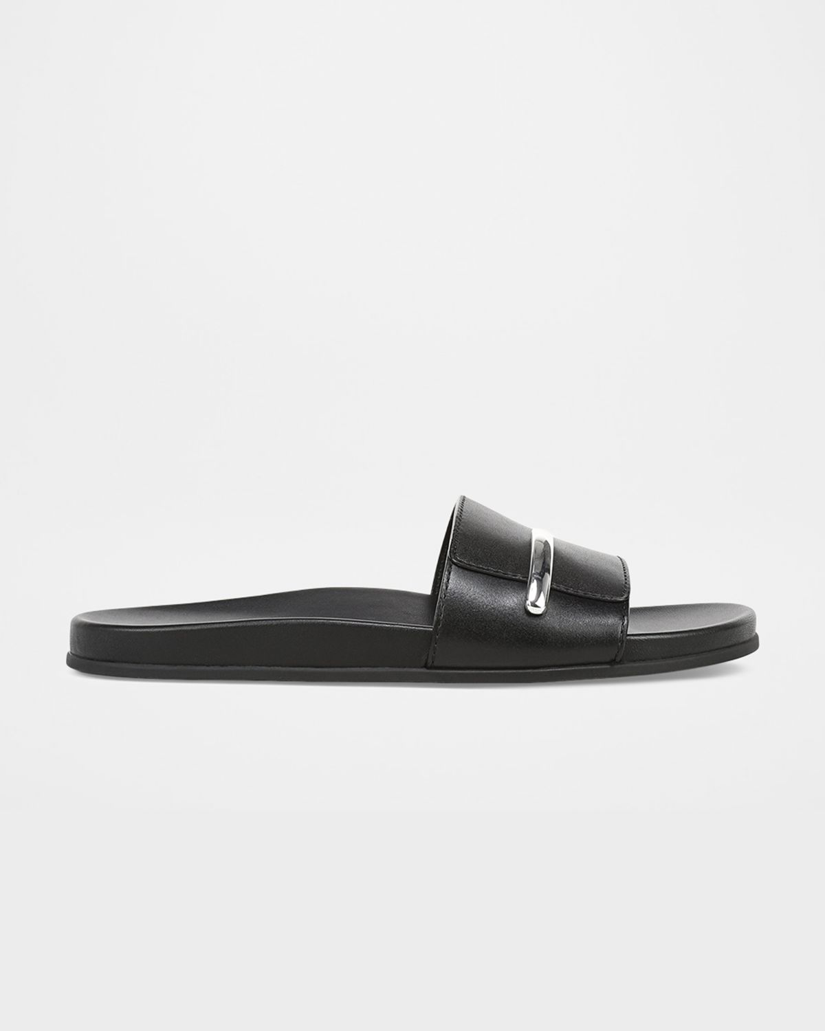 Vince Sadie Leather Slide Sandals