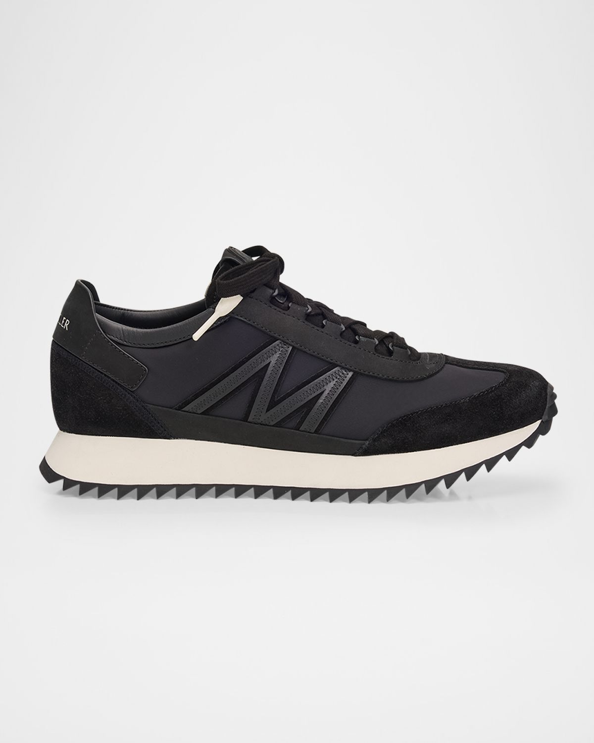 Moncler Men 's Pacey2 Suede and Nubuck Low-Top Sneakers