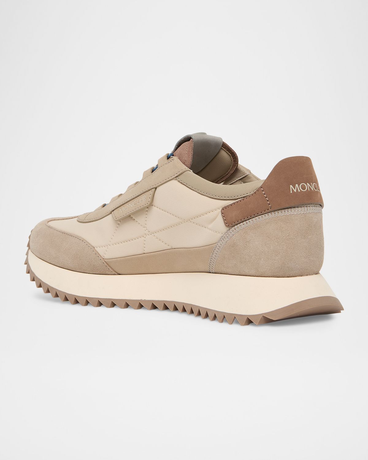 Moncler Men 's Pacey2 Suede and Nubuck Low-Top Sneakers | Thumbnail 4 Moncler Men 's Pacey2 Suede and Nubuck Low-Top Sneakers | Thumbnail 4