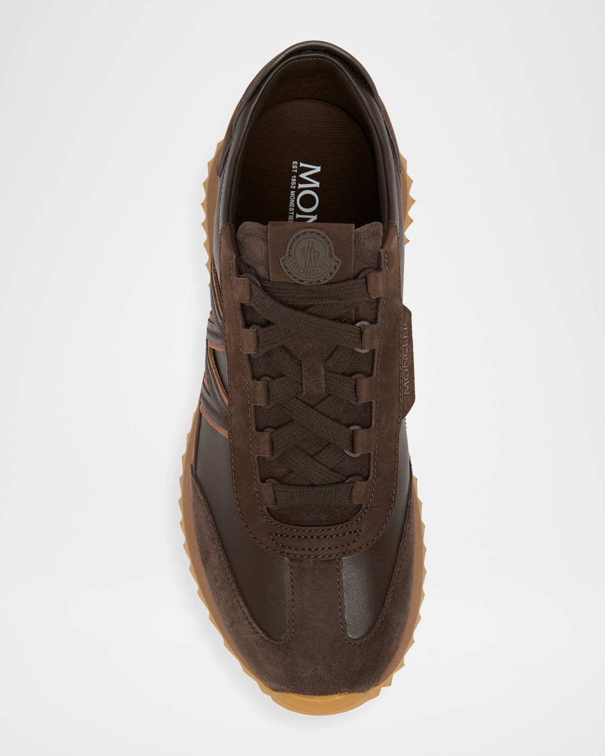 Moncler Men 's Pacey2 Suede & Nubuck Low-Top Sneakers | Thumbnail 6