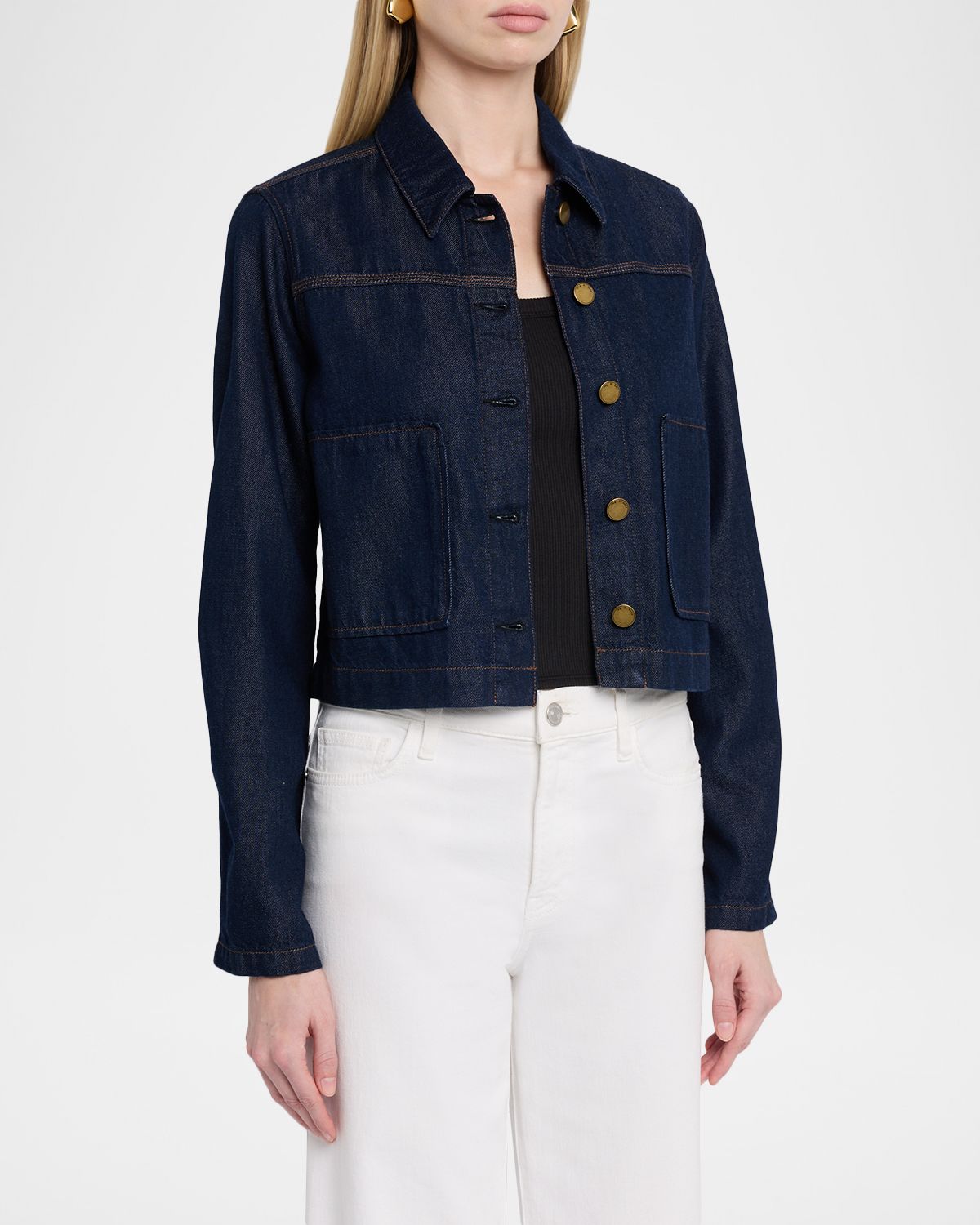 Rag & Bone Featherweight Adrianna Denim Jacket | Thumbnail 4 Rag & Bone Featherweight Adrianna Denim Jacket | Thumbnail 4
