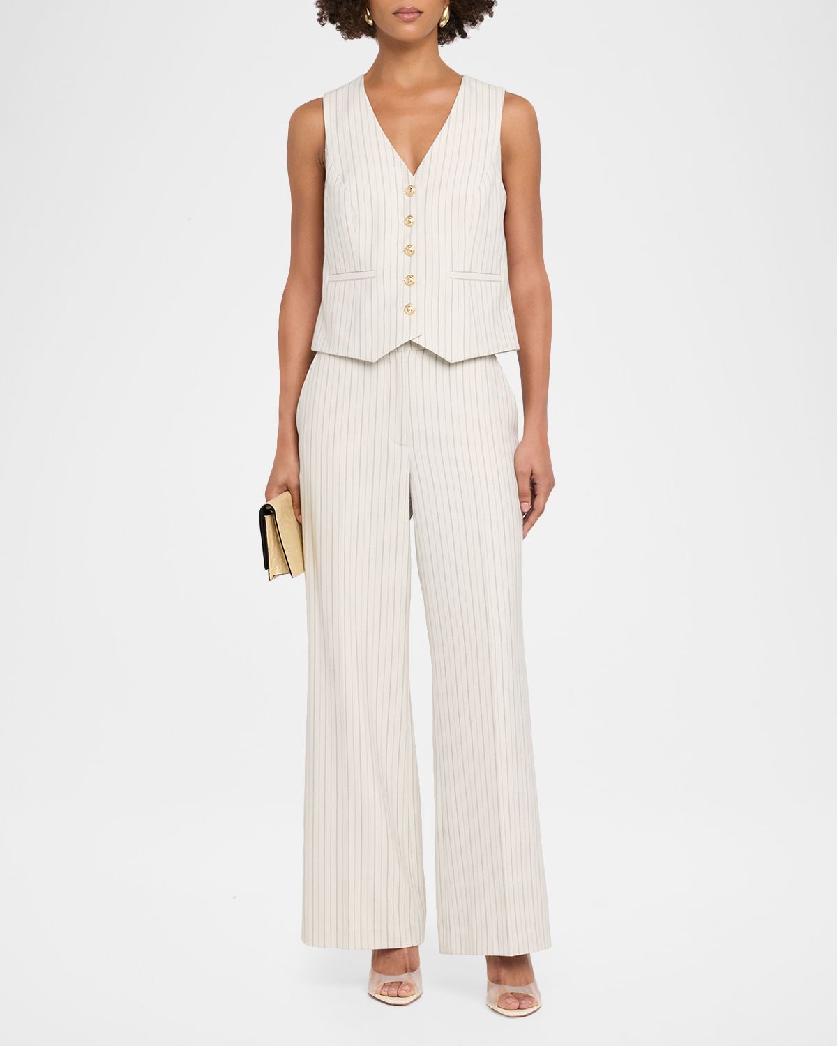 Elie Tahari The Liliana Striped Straight-Leg Pants | Thumbnail 5 Elie Tahari The Liliana Striped Straight-Leg Pants | Thumbnail 5