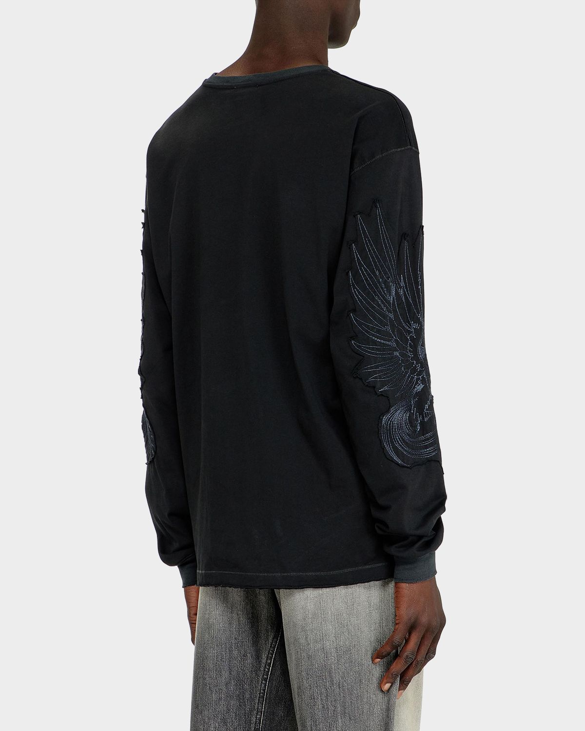 Diesel Men 's Logo Graphic Cotton T-Shirt | Thumbnail 3 Diesel Men 's Logo Graphic Cotton T-Shirt | Thumbnail 3