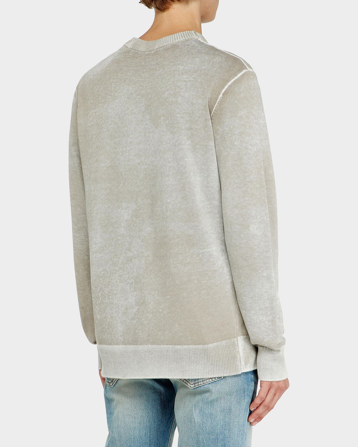 Diesel Men 's Laurent Sun-Faded Cotton Crewneck Sweater | Thumbnail 3 Diesel Men 's Laurent Sun-Faded Cotton Crewneck Sweater | Thumbnail 3