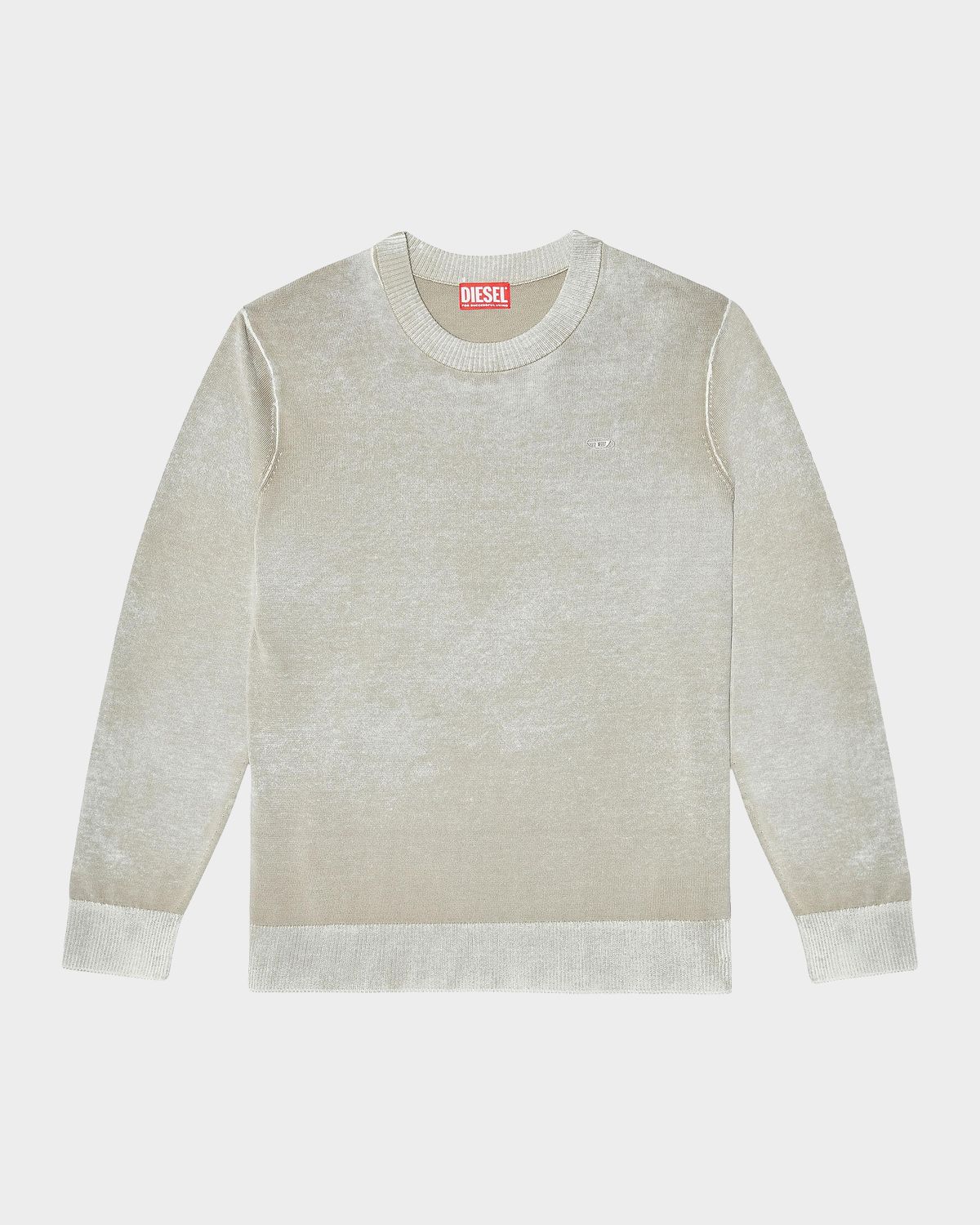 Diesel Men 's Laurent Sun-Faded Cotton Crewneck Sweater