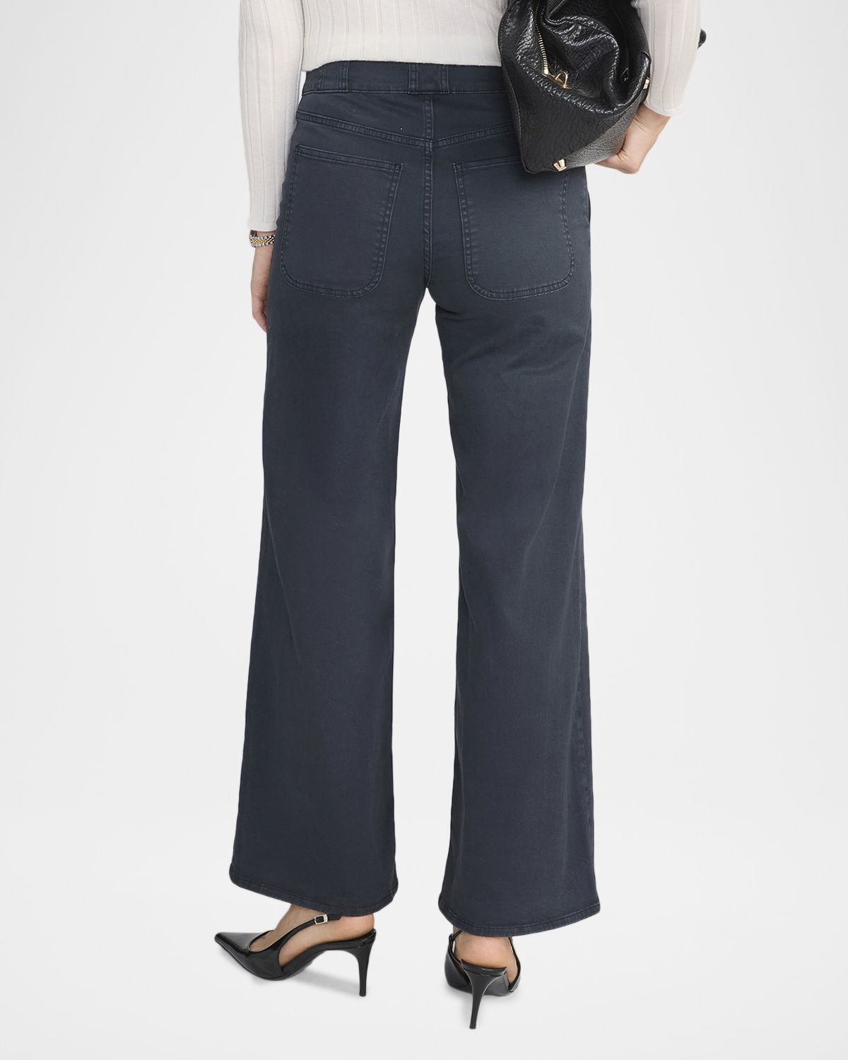FRAME The Modern Pocket Wide-Leg Pants | Thumbnail 3 FRAME The Modern Pocket Wide-Leg Pants | Thumbnail 3