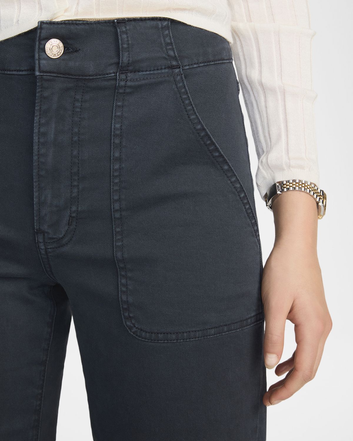 FRAME The Modern Pocket Wide-Leg Pants | Thumbnail 5 FRAME The Modern Pocket Wide-Leg Pants | Thumbnail 5