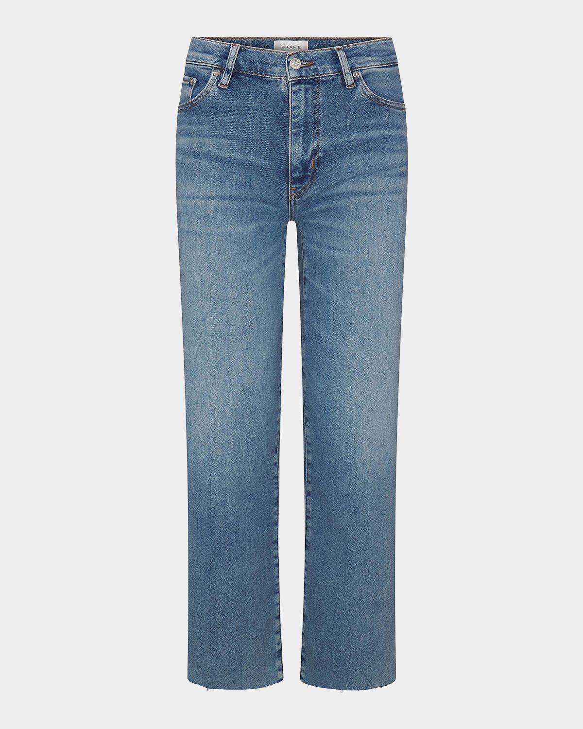 FRAME The Mellow High-Rise Straight-Leg Jeans | Thumbnail 1 FRAME The Mellow High-Rise Straight-Leg Jeans | Thumbnail 1