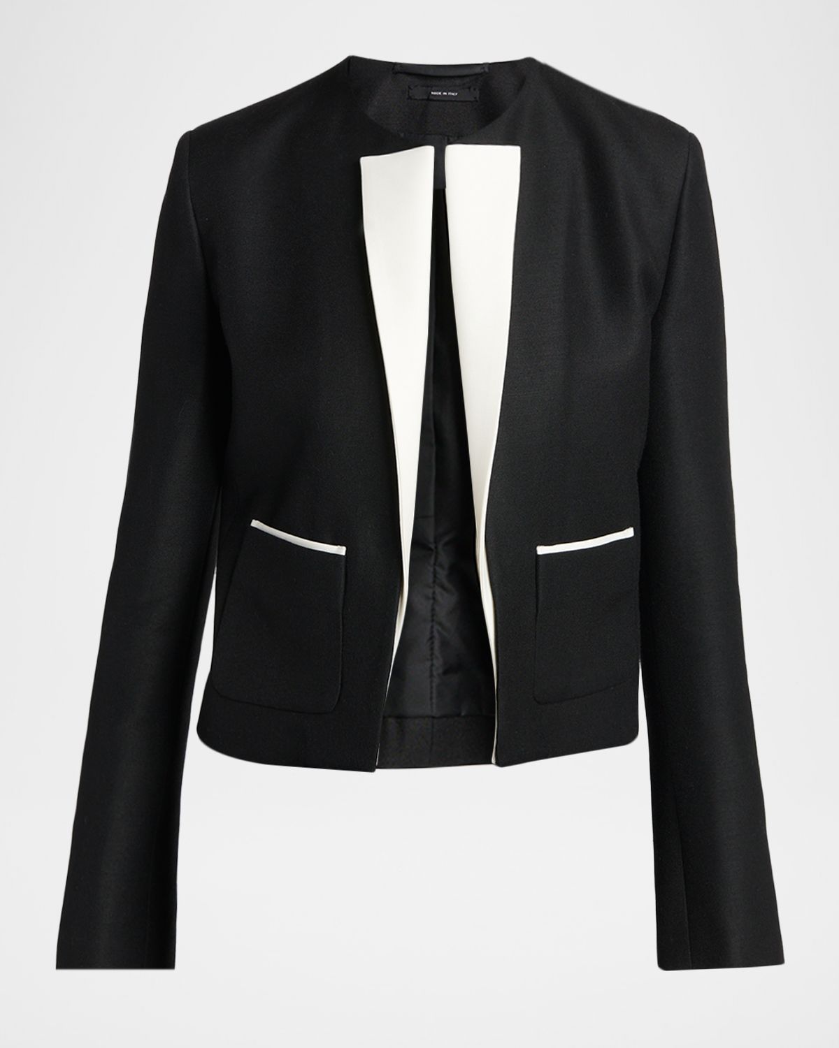 TOM FORD Contrast-Trim Short Sport Coat
