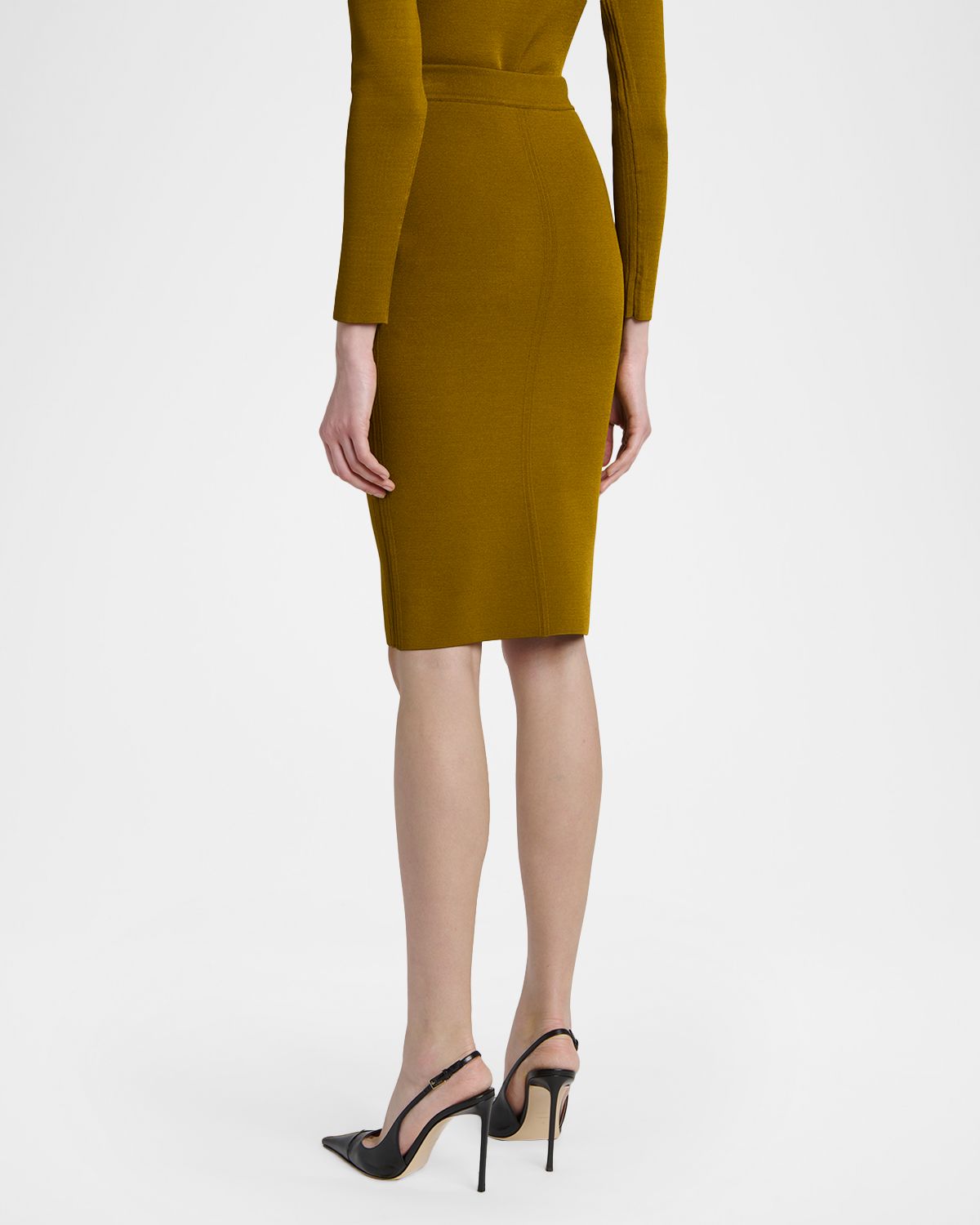 TOM FORD Olivinegr Pencil Skirt | Thumbnail 3 TOM FORD Olivinegr Pencil Skirt | Thumbnail 3