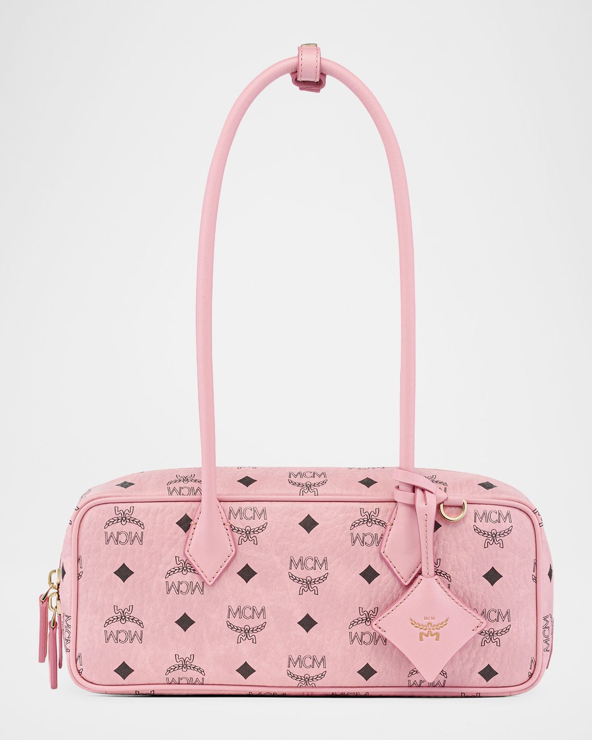 MCM Aren Visetos East-West Shoulder Bag