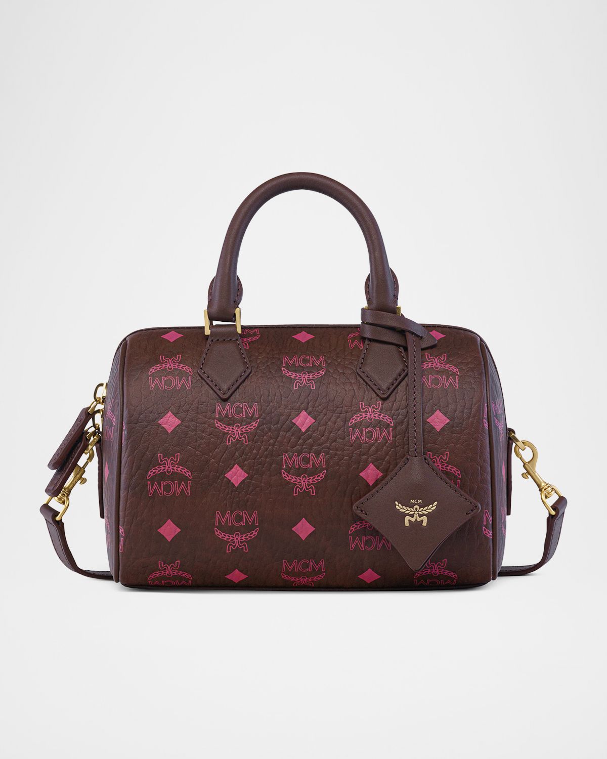 MCM Ella Boston Bag in Maxi Visetos | Thumbnail 6