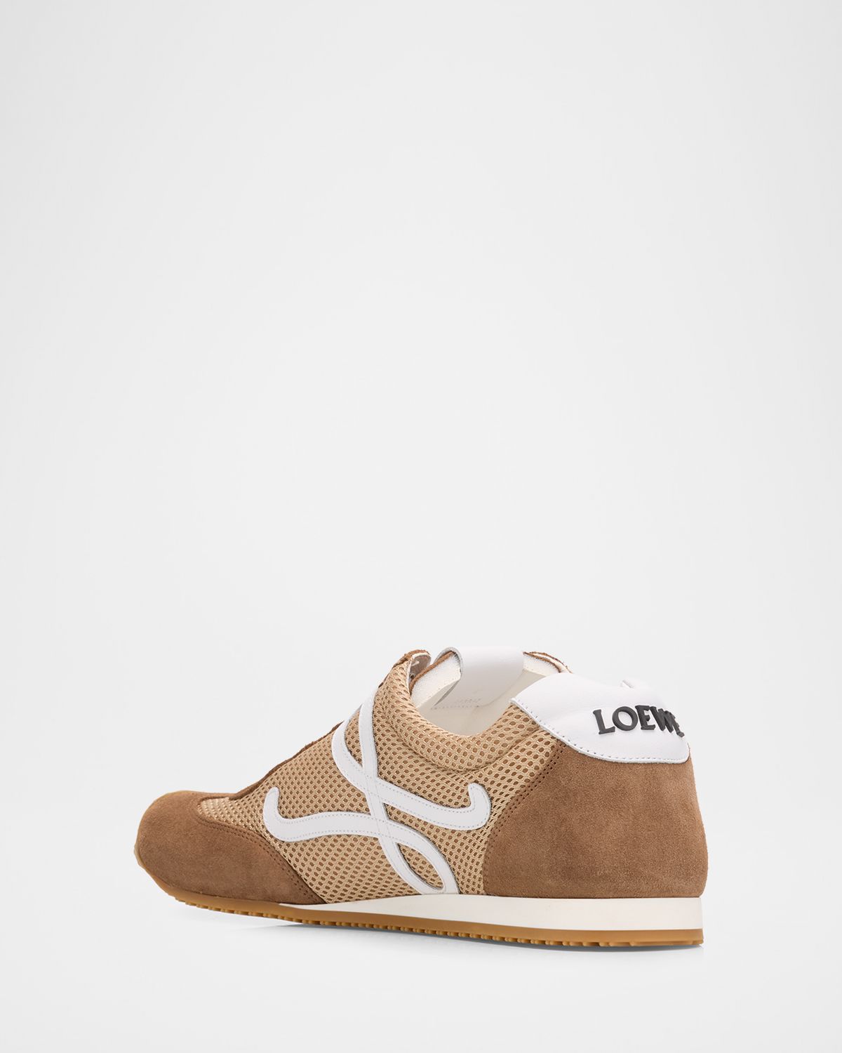 Loewe Ballet Runner 2.0 Sneakers in Suede and Mesh | Thumbnail 4