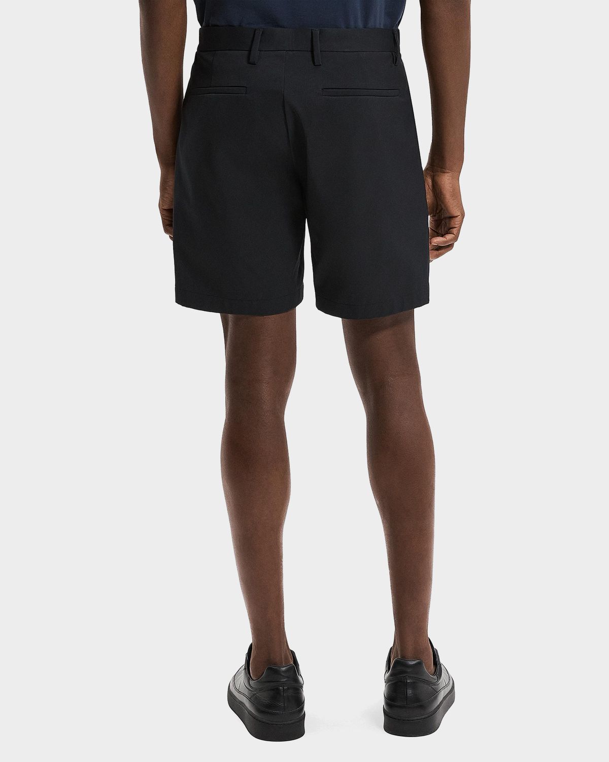 Theory Men 's Zaine Nylon 7" Inseam Flat-Front Shorts | Thumbnail 3 Theory Men 's Zaine Nylon 7" Inseam Flat-Front Shorts | Thumbnail 3