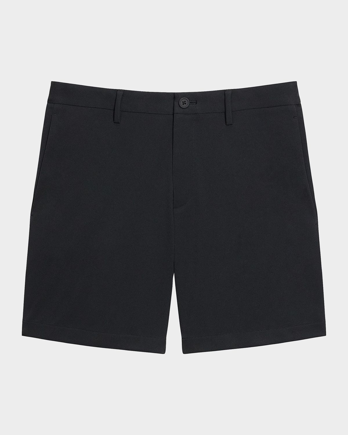Theory Men 's Zaine Nylon 7" Inseam Flat-Front Shorts