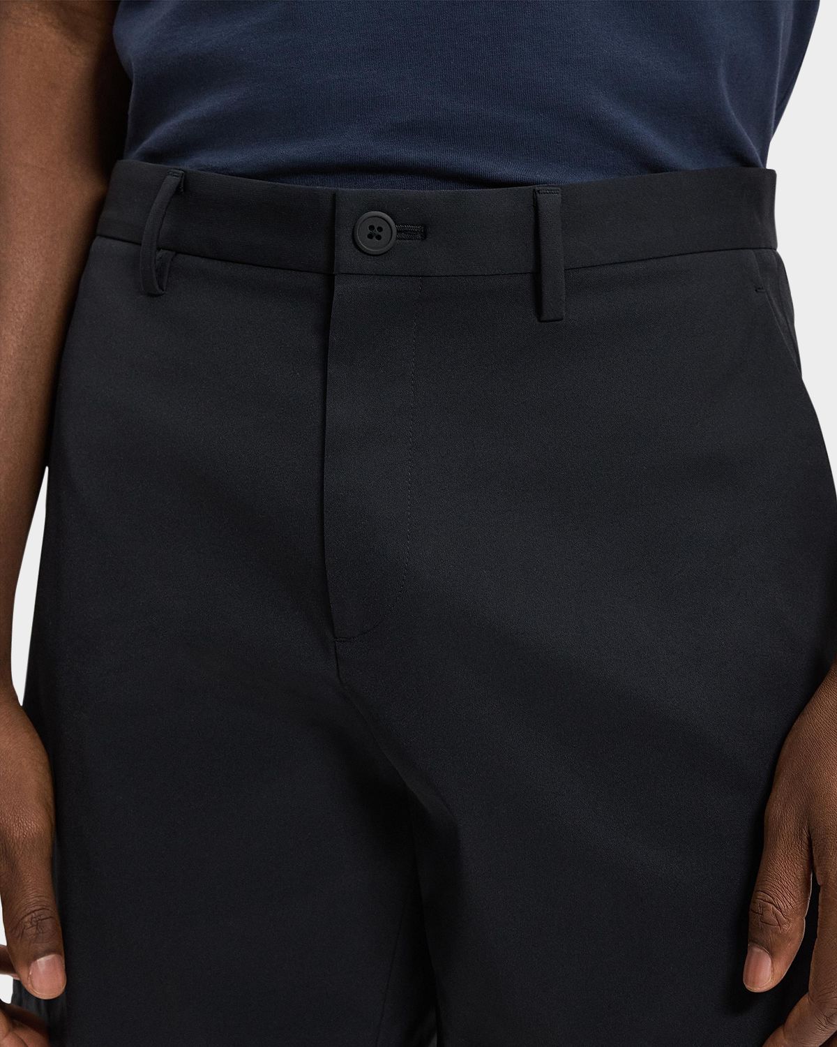 Theory Men 's Zaine Nylon 7" Inseam Flat-Front Shorts | Thumbnail 5 Theory Men 's Zaine Nylon 7" Inseam Flat-Front Shorts | Thumbnail 5