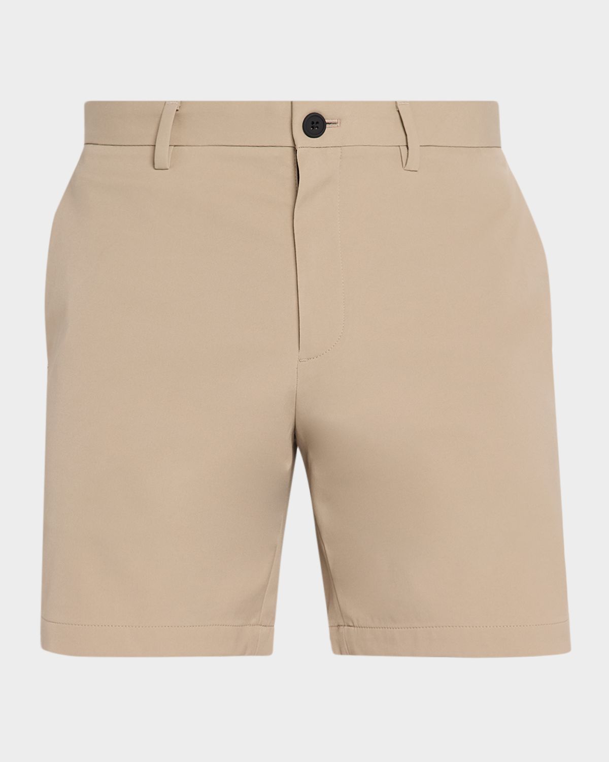 Theory Men 's Zaine Nylon 7" Inseam Flat-Front Shorts