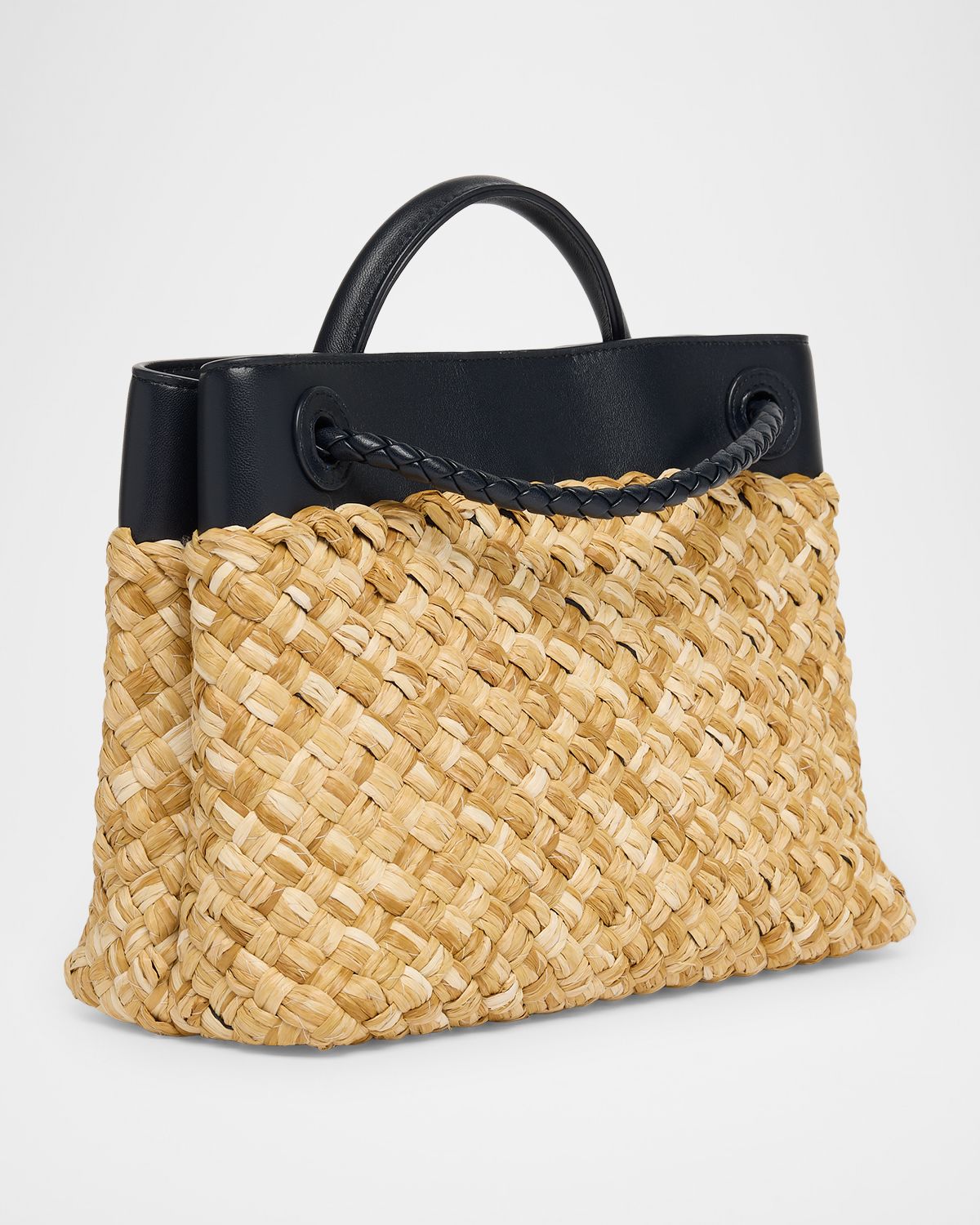 Bottega Veneta Andiamo Small Raffia Crossbody Bag | Thumbnail 5 Bottega Veneta Andiamo Small Raffia Crossbody Bag | Thumbnail 5