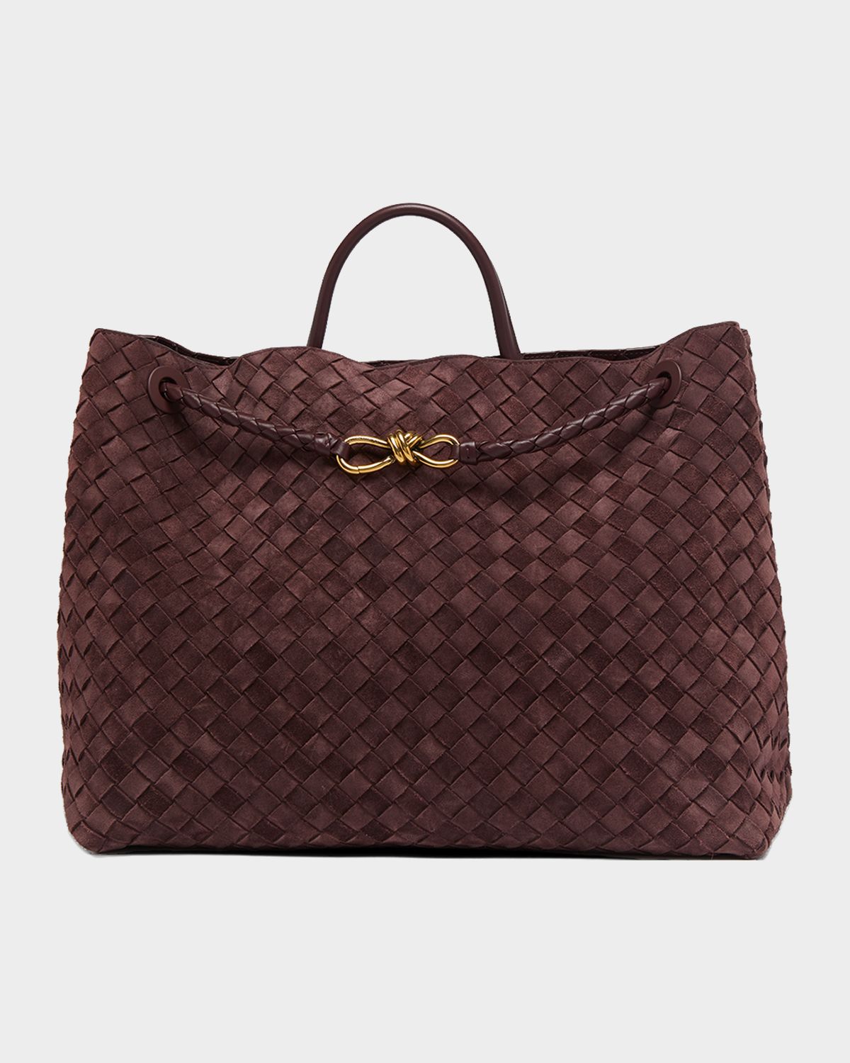 Bottega Veneta Andiamo Large Leather Tote Bag | Thumbnail 9