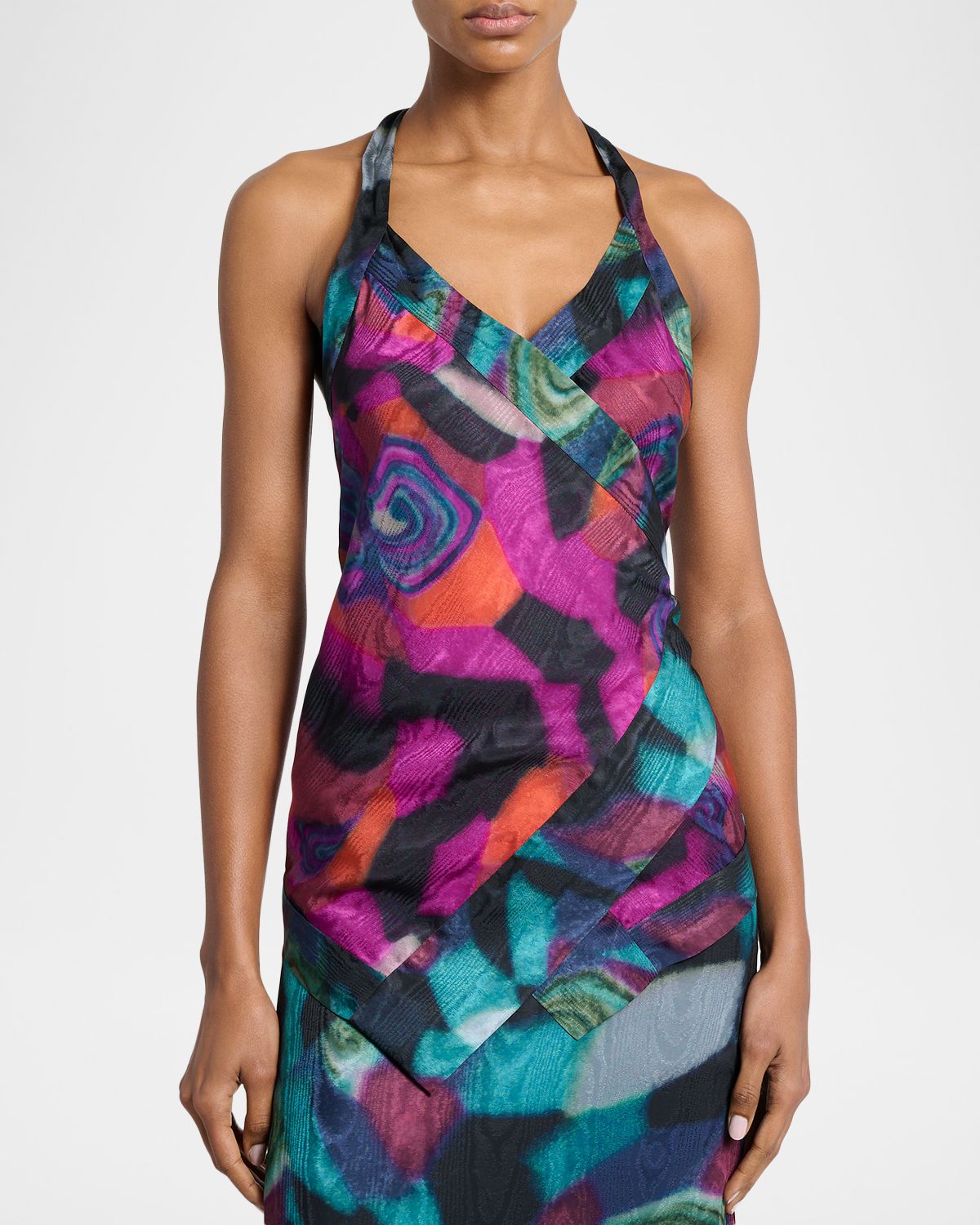 Dries Van Noten Cussia Halter Midi Dress | Thumbnail 4 Dries Van Noten Cussia Halter Midi Dress | Thumbnail 4