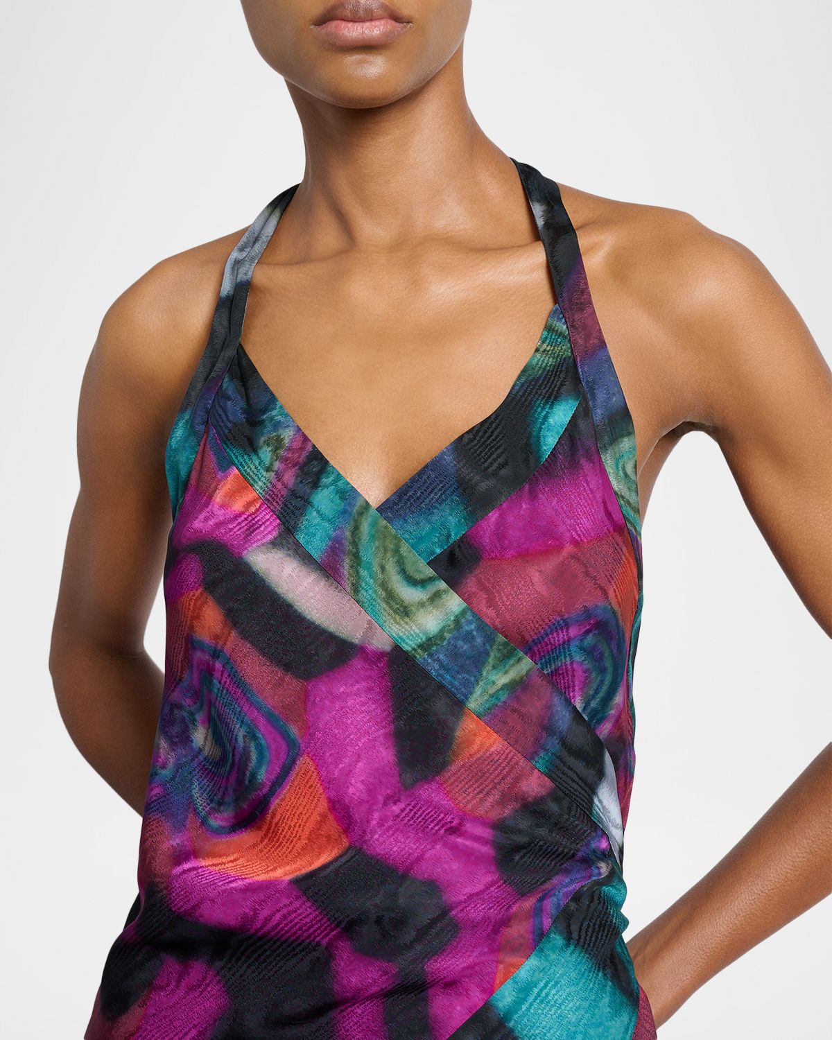 Dries Van Noten Cussia Halter Midi Dress | Thumbnail 5 Dries Van Noten Cussia Halter Midi Dress | Thumbnail 5