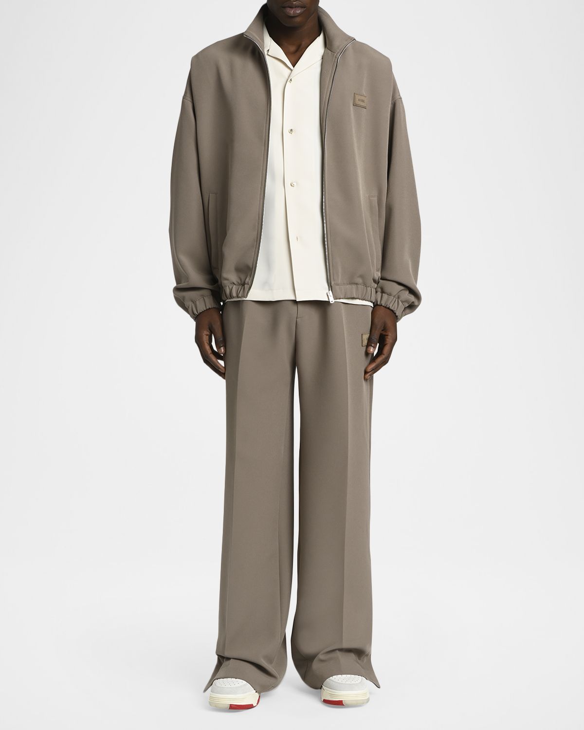 Amiri Men 's Logo Patch Full-Zip Blouson | Thumbnail 5 Amiri Men 's Logo Patch Full-Zip Blouson | Thumbnail 5