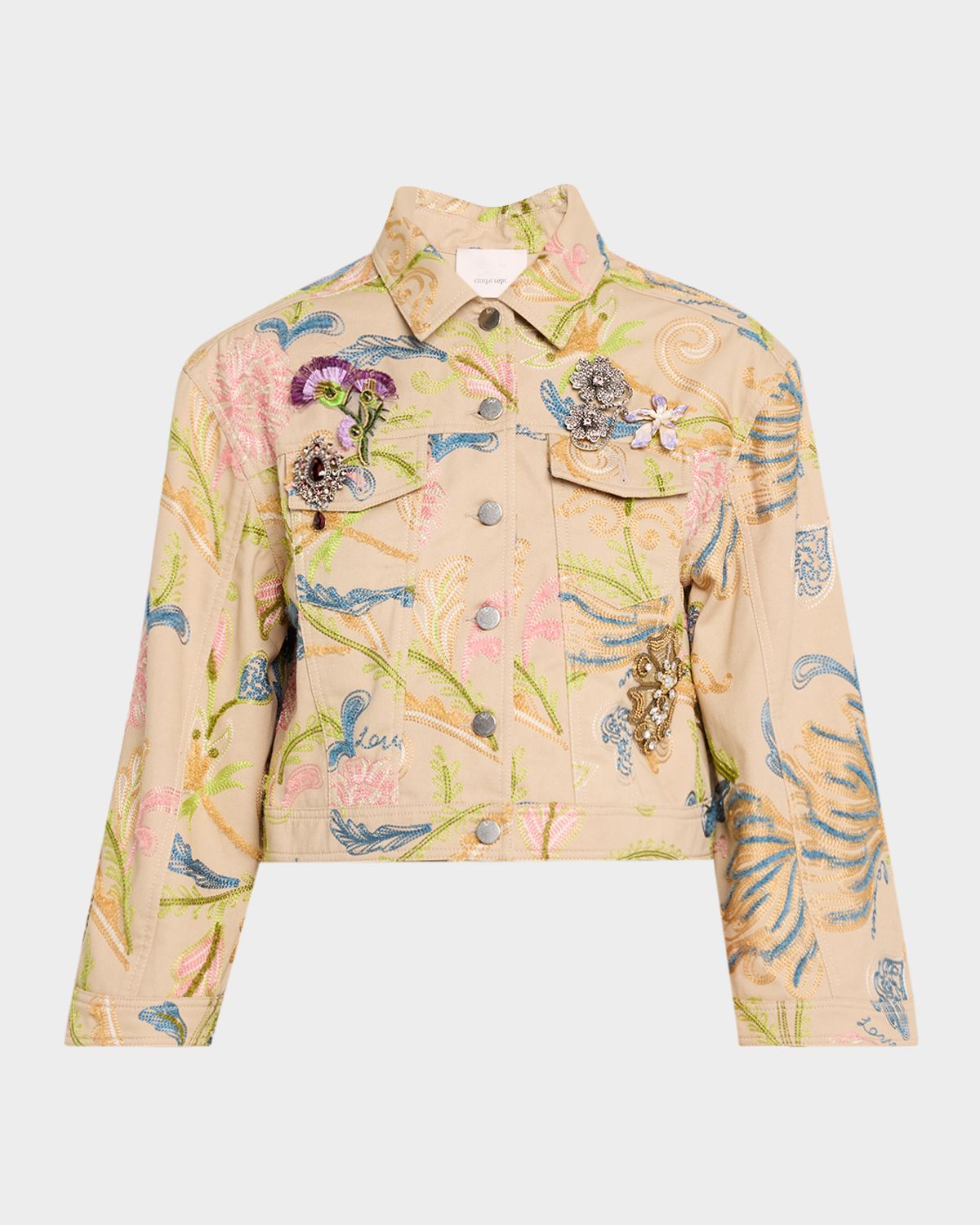 Cinq a Sept Addie Embroidered Jacket
