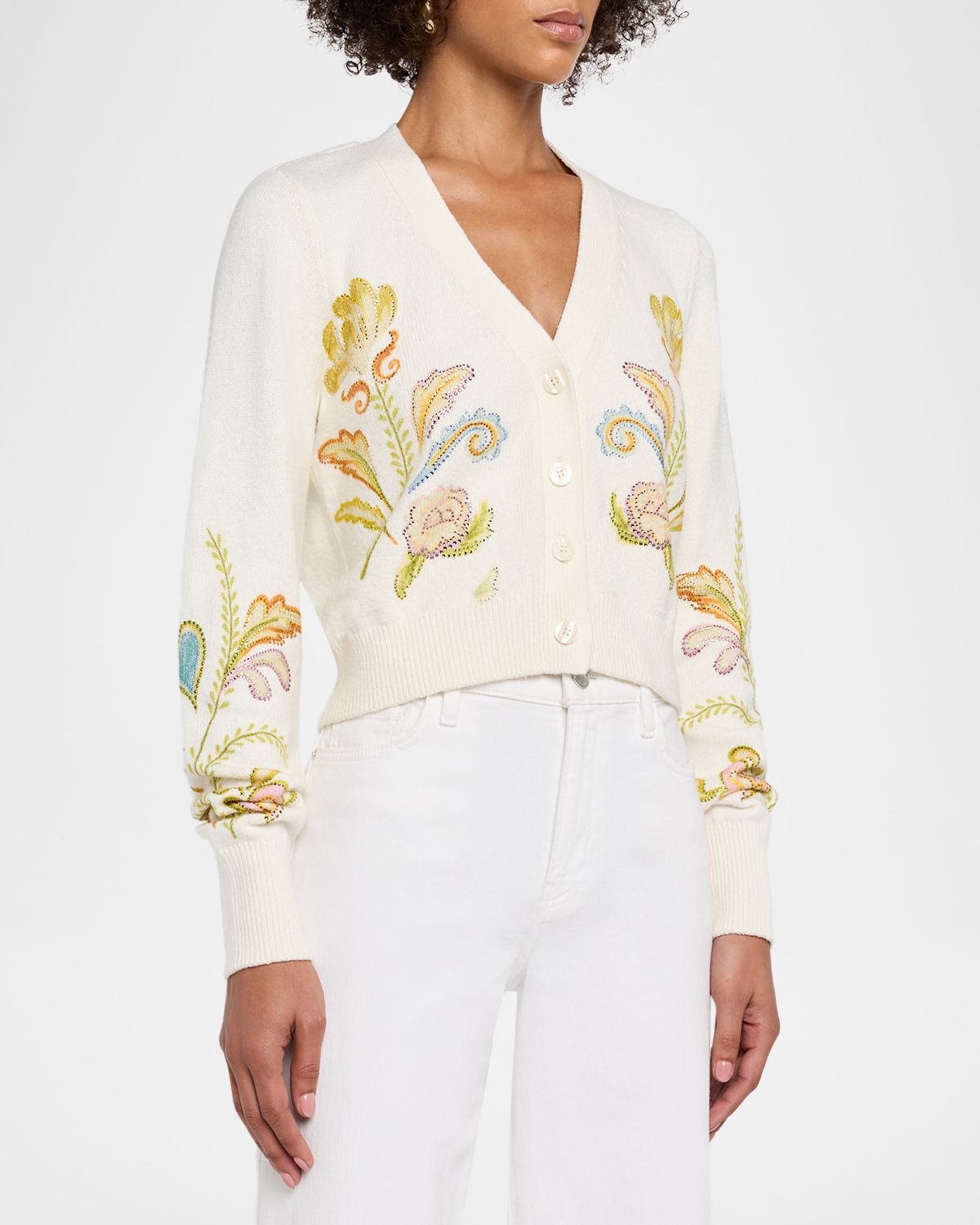 Cinq a Sept Nikko Embroidered Cardigan | Thumbnail 4 Cinq a Sept Nikko Embroidered Cardigan | Thumbnail 4