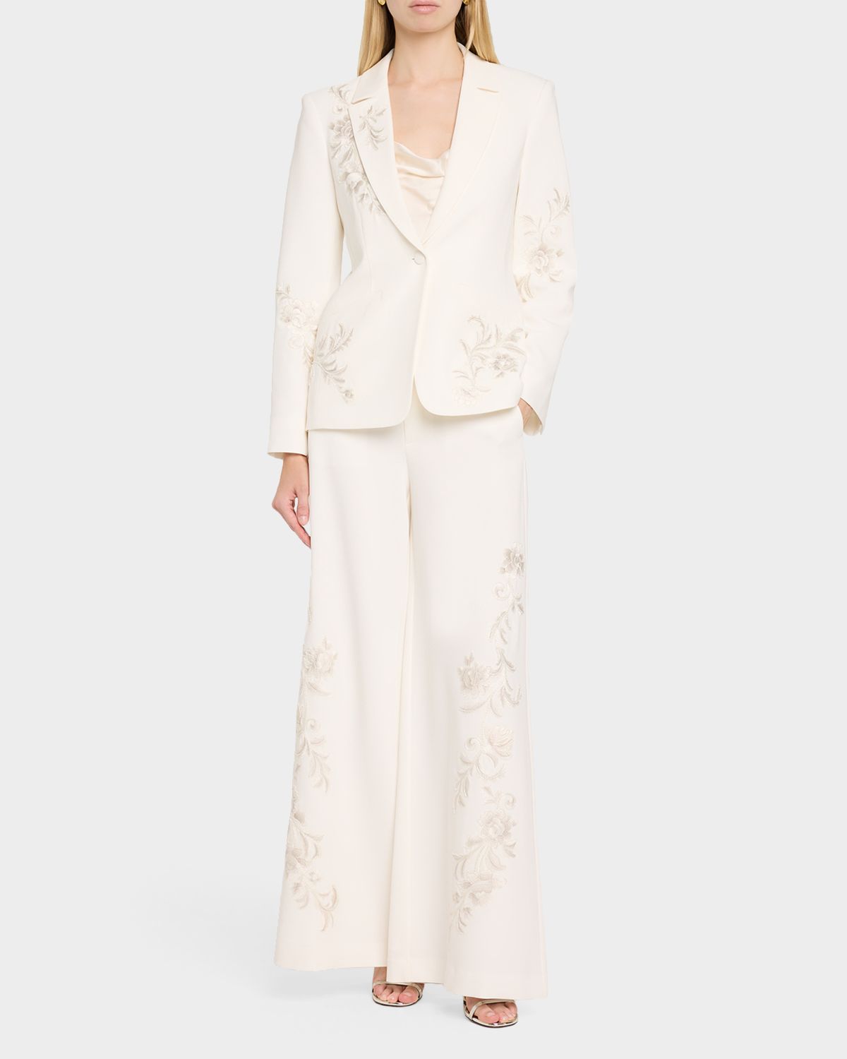 Cinq a Sept Karlie Rococo Embroidered Blazer | Thumbnail 2 Cinq a Sept Karlie Rococo Embroidered Blazer | Thumbnail 2