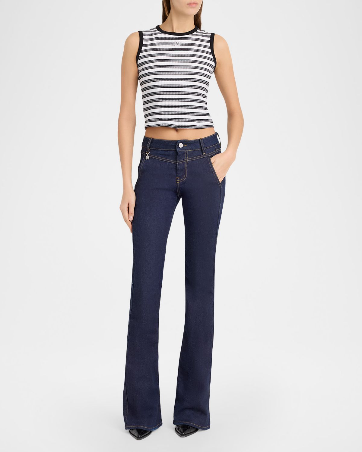Amiri MA Striped Sleeveless Top | Thumbnail 5 Amiri MA Striped Sleeveless Top | Thumbnail 5