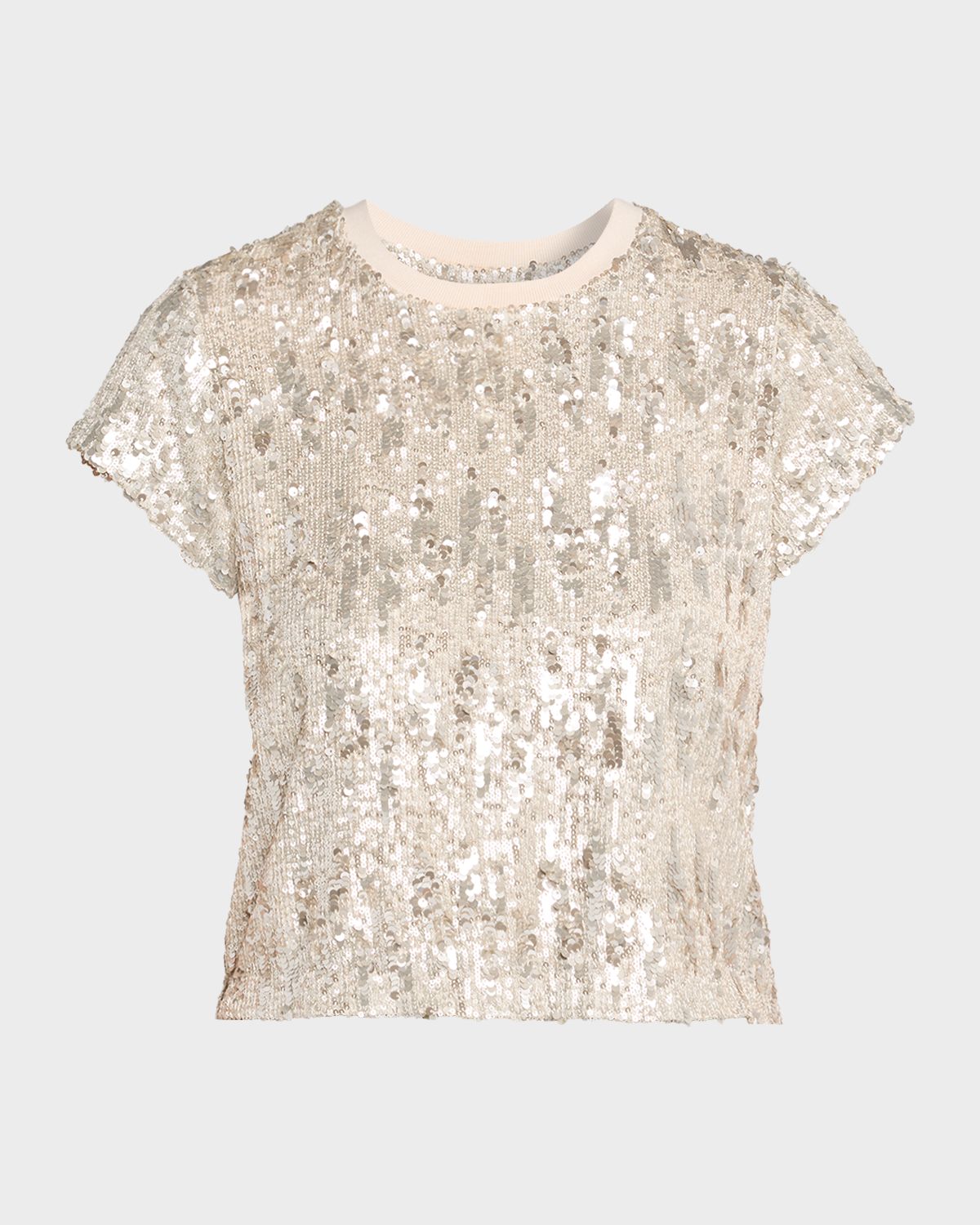 Generation Love Kai Mixed Sequin Top