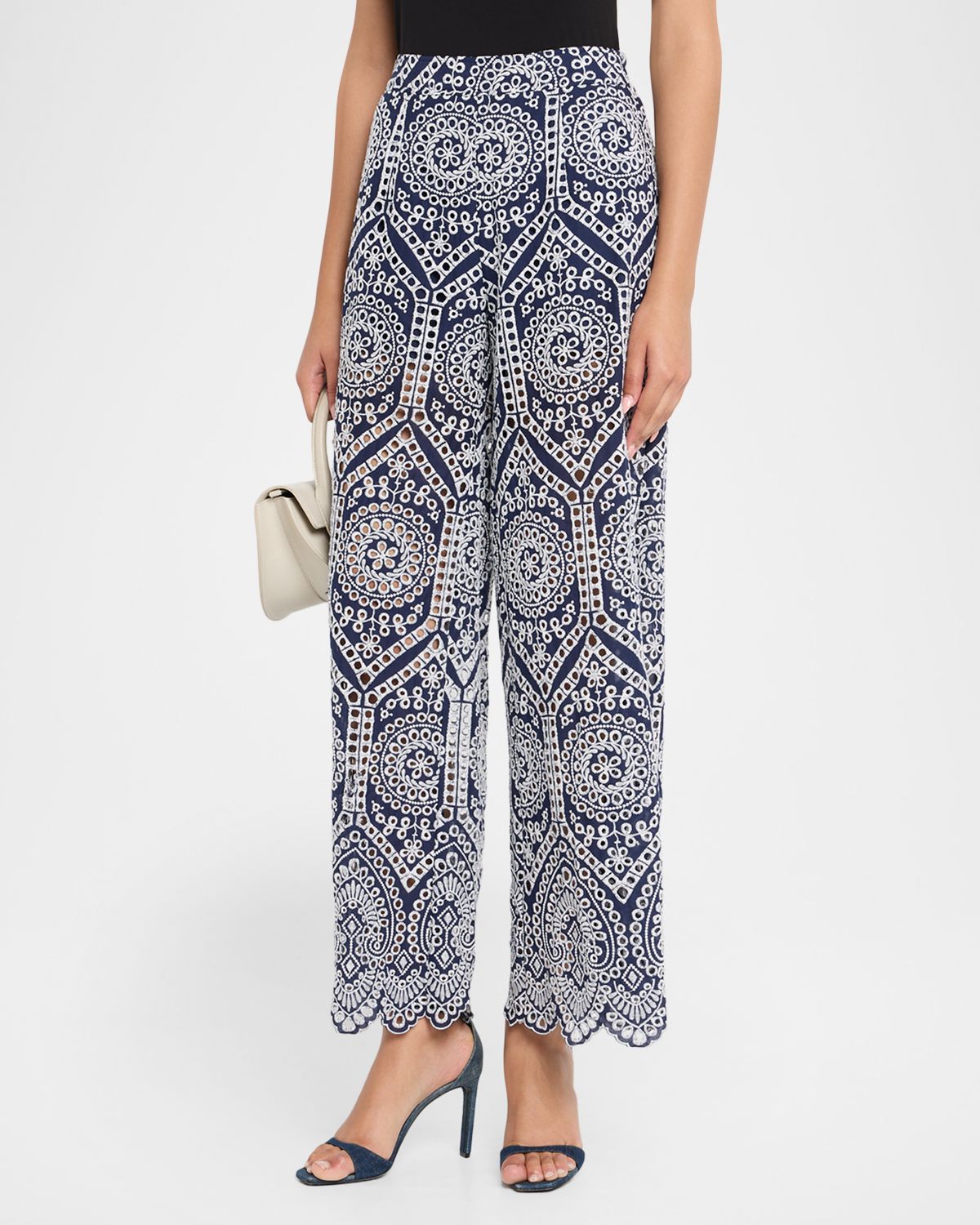 Generation Love Fifi Cotton Eyelet Pants | Thumbnail 4 Generation Love Fifi Cotton Eyelet Pants | Thumbnail 4