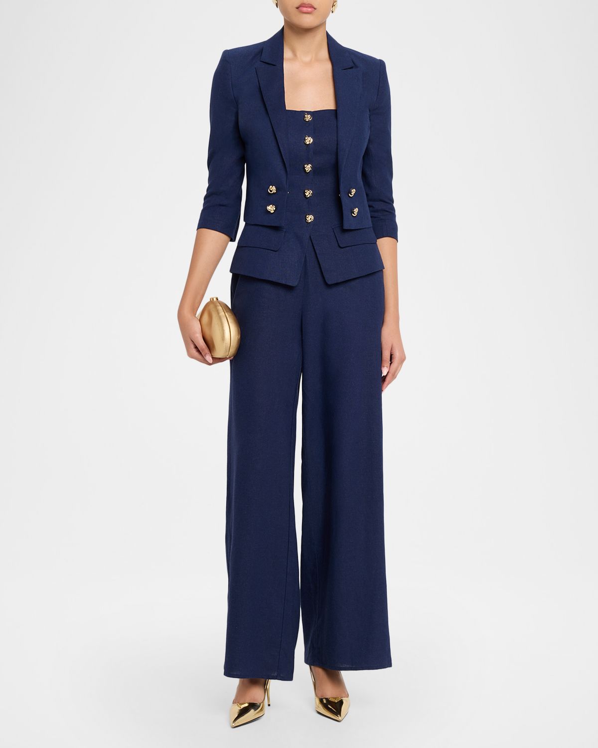 Generation Love Kelela Wide-Leg Linen Pants | Thumbnail 2 Generation Love Kelela Wide-Leg Linen Pants | Thumbnail 2