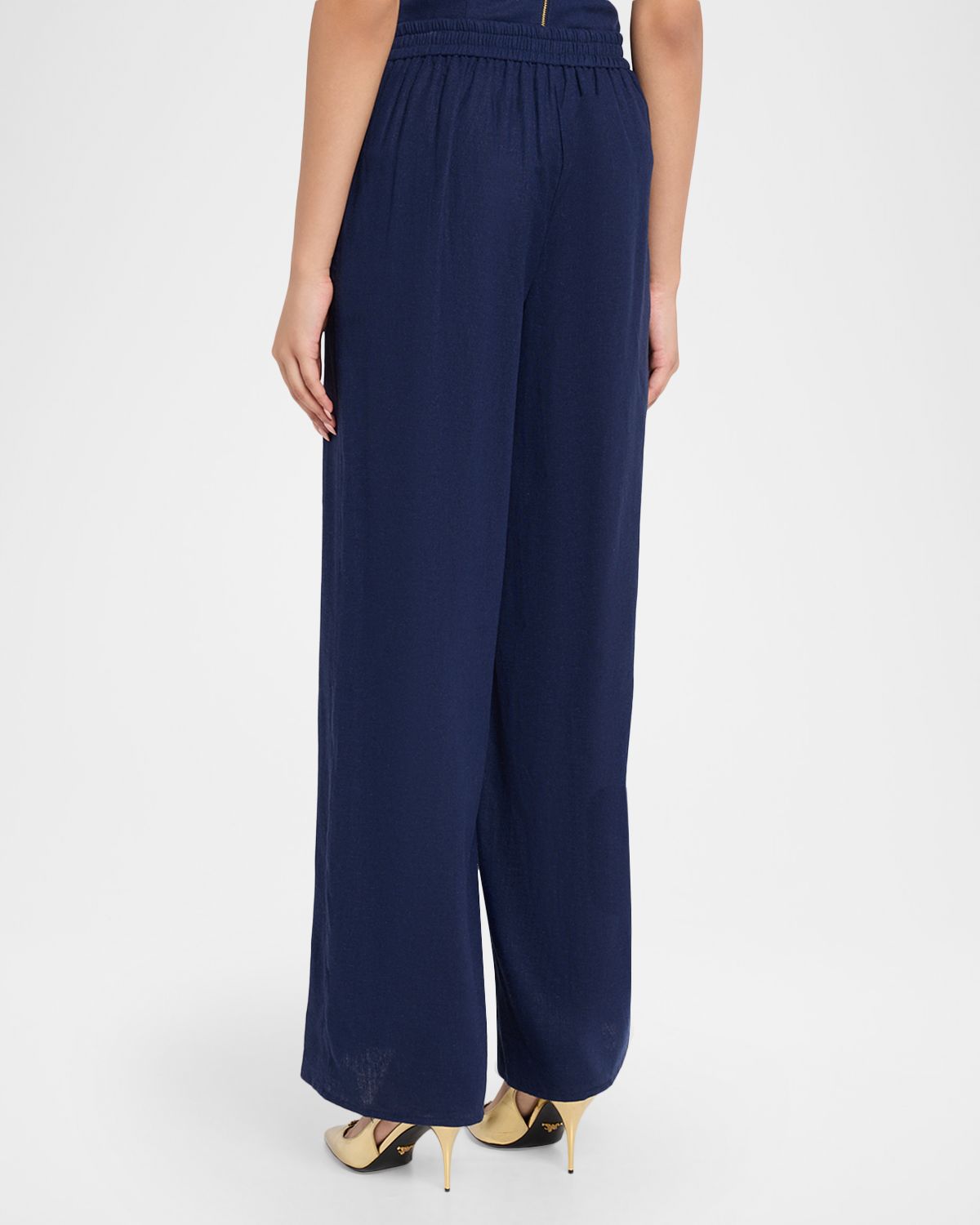 Generation Love Kelela Wide-Leg Linen Pants | Thumbnail 3 Generation Love Kelela Wide-Leg Linen Pants | Thumbnail 3