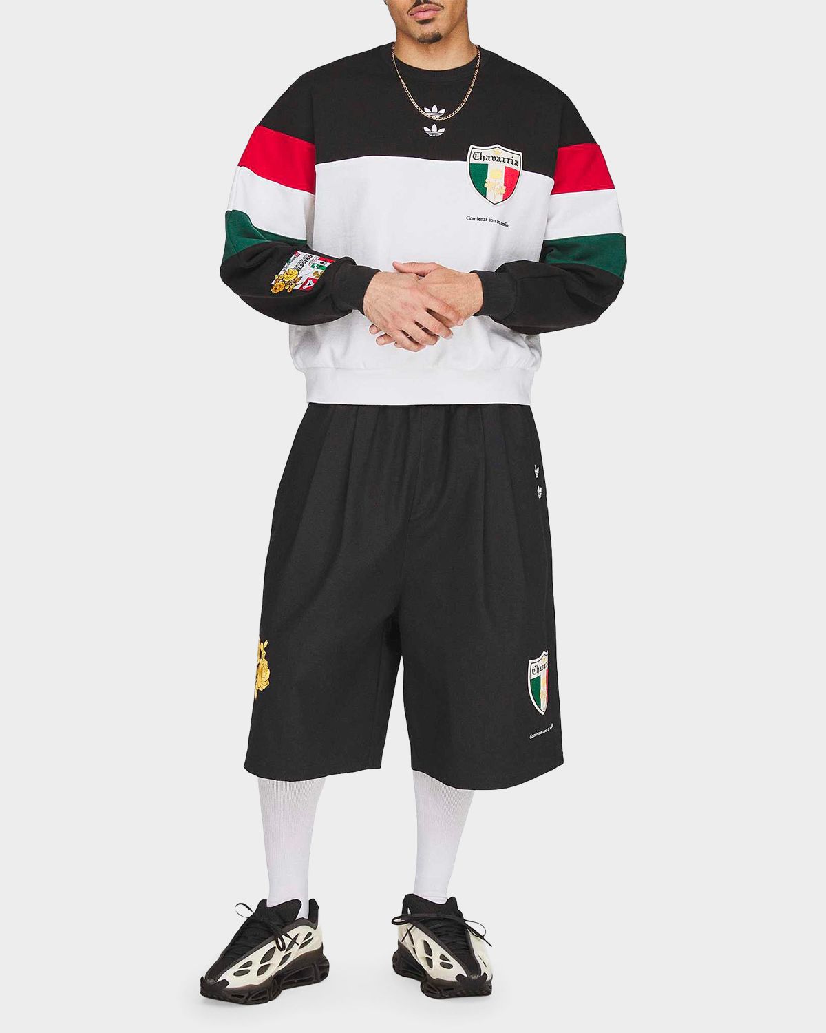 adidas x Willy Chavarria Crewneck Sweatshirt | Thumbnail 2 adidas x Willy Chavarria Crewneck Sweatshirt | Thumbnail 2