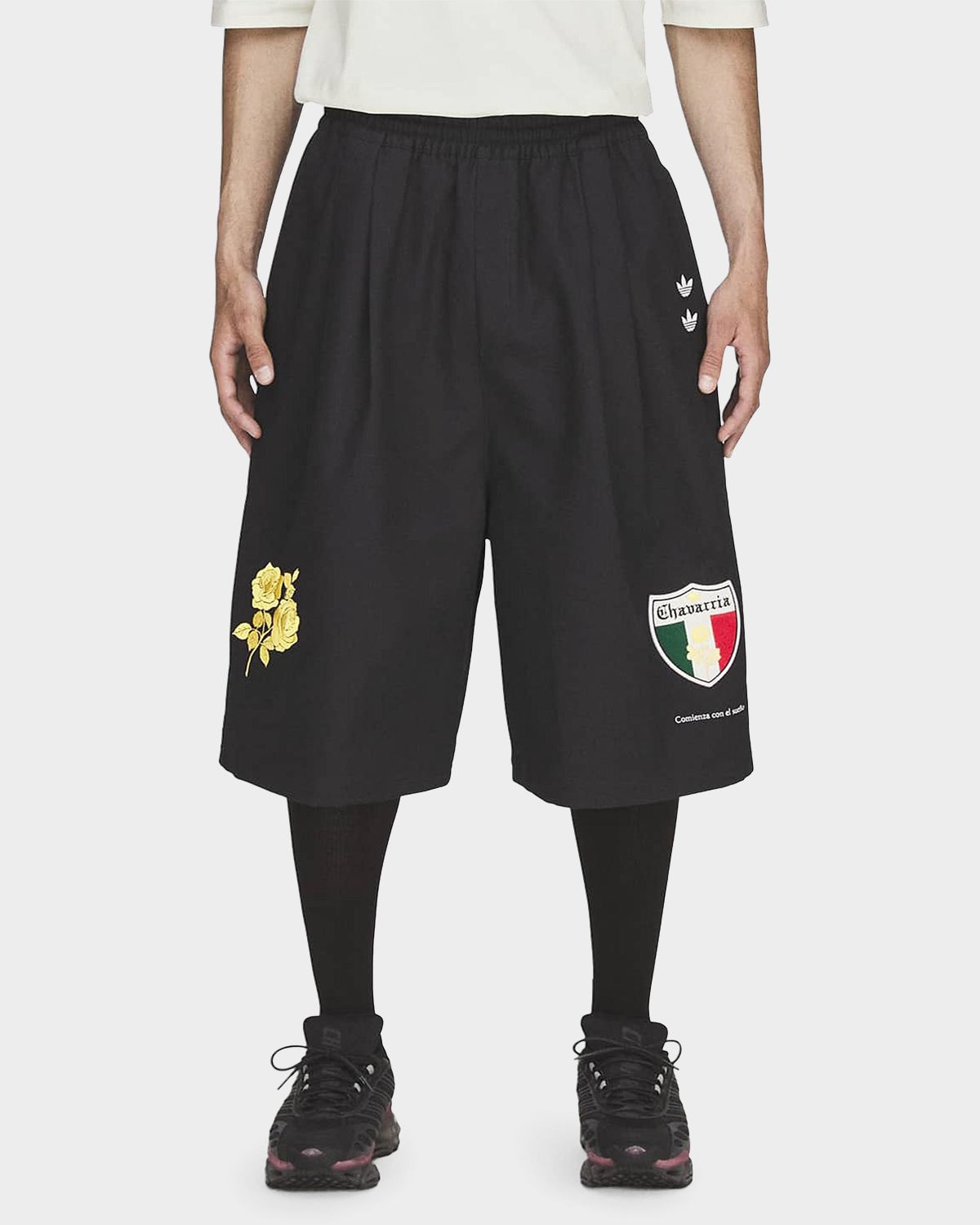 adidas x Chavarria Men 's Long Twill Shorts | Thumbnail 4 adidas x Chavarria Men 's Long Twill Shorts | Thumbnail 4