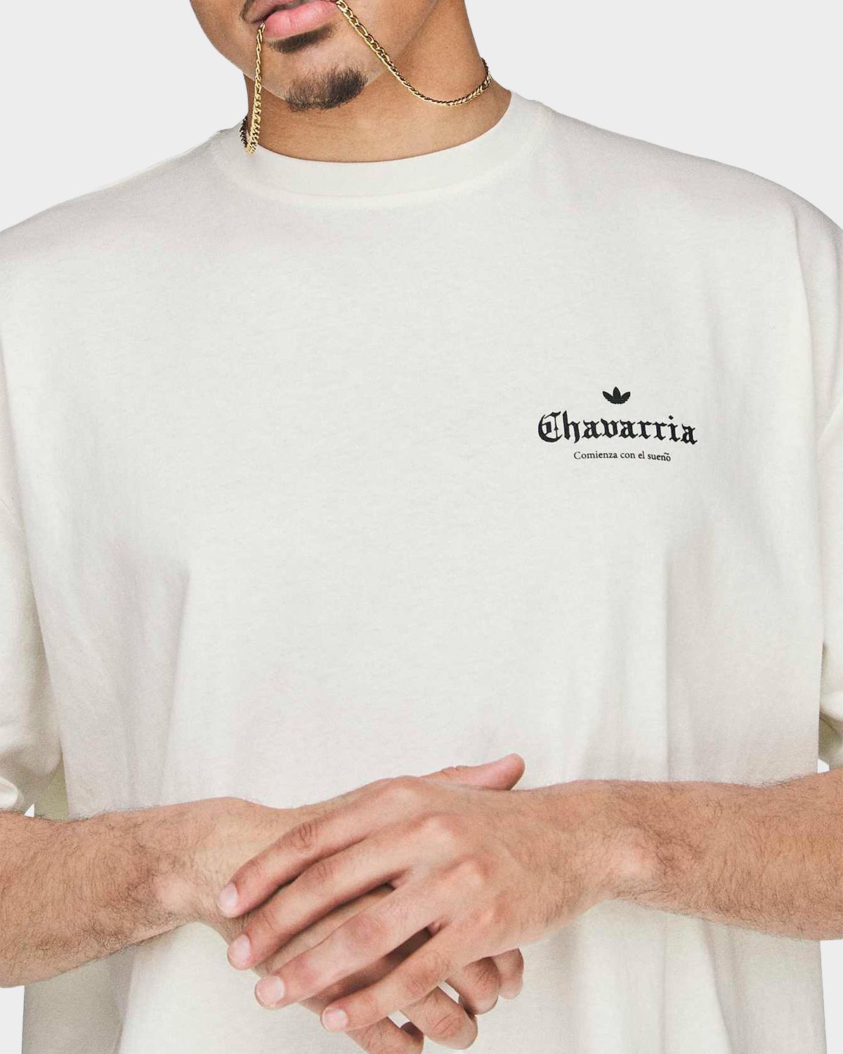 Adidas x Chavarria Men 's Mexico Graphic Crewneck T-Shirt | Thumbnail 5 Adidas x Chavarria Men 's Mexico Graphic Crewneck T-Shirt | Thumbnail 5