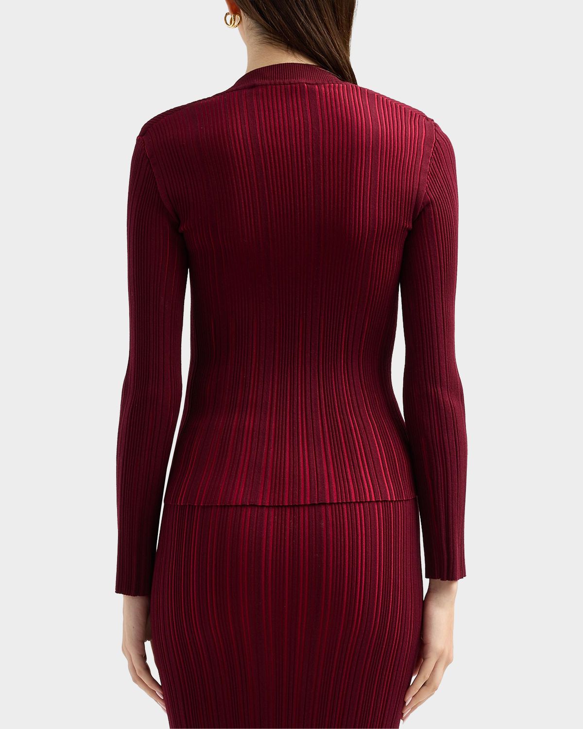 Chiara Boni La Petite Robe Briar Rib-Knit Top | Thumbnail 3 Chiara Boni La Petite Robe Briar Rib-Knit Top | Thumbnail 3