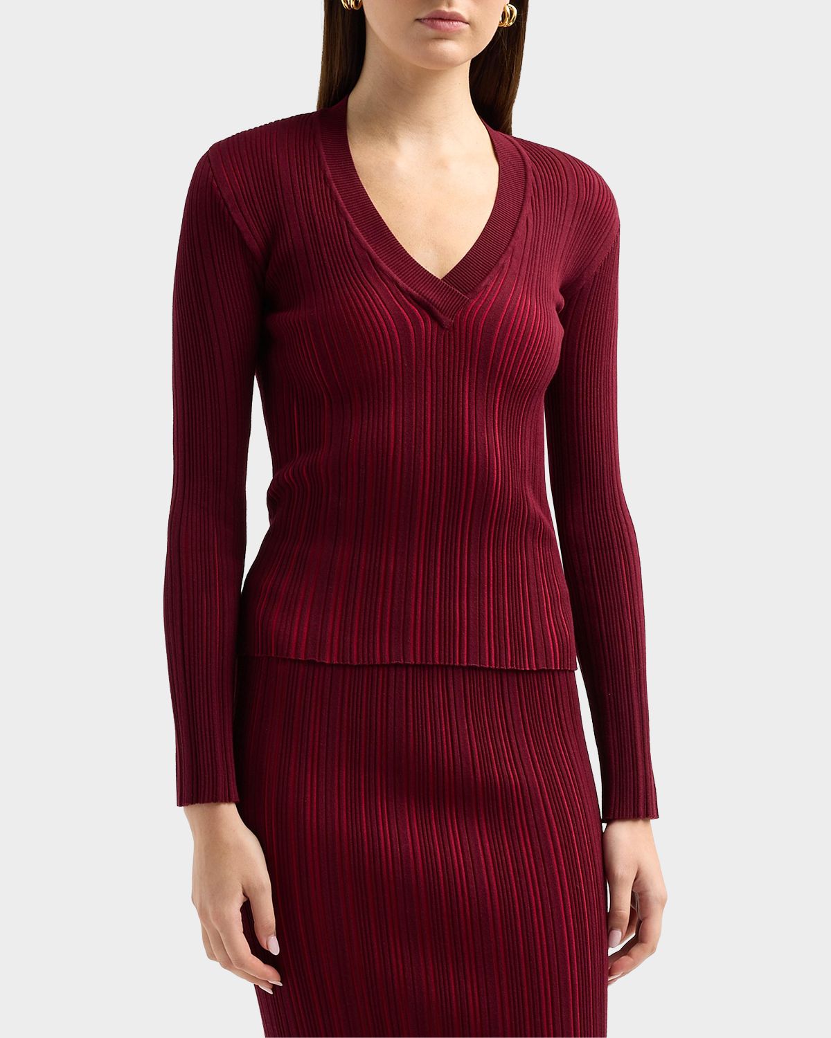 Chiara Boni La Petite Robe Briar Rib-Knit Top | Thumbnail 4 Chiara Boni La Petite Robe Briar Rib-Knit Top | Thumbnail 4