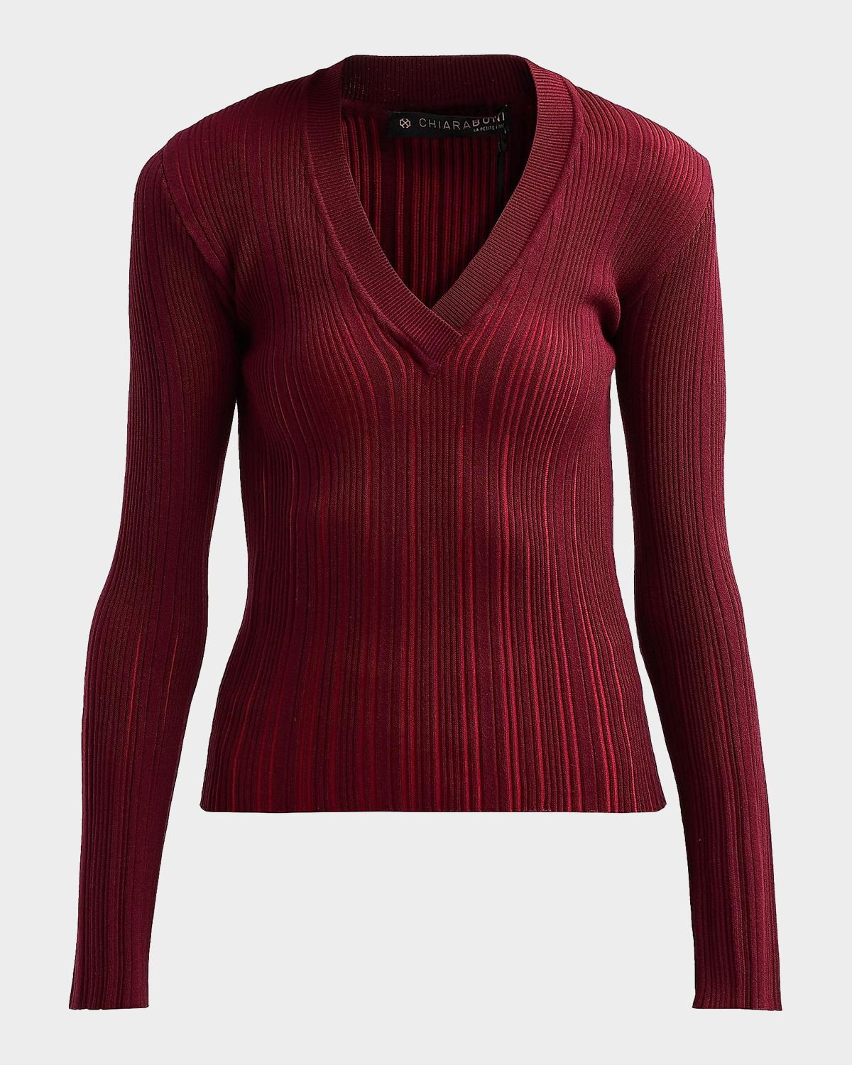 Chiara Boni La Petite Robe Briar Rib-Knit Top | Thumbnail 1 Chiara Boni La Petite Robe Briar Rib-Knit Top | Thumbnail 1
