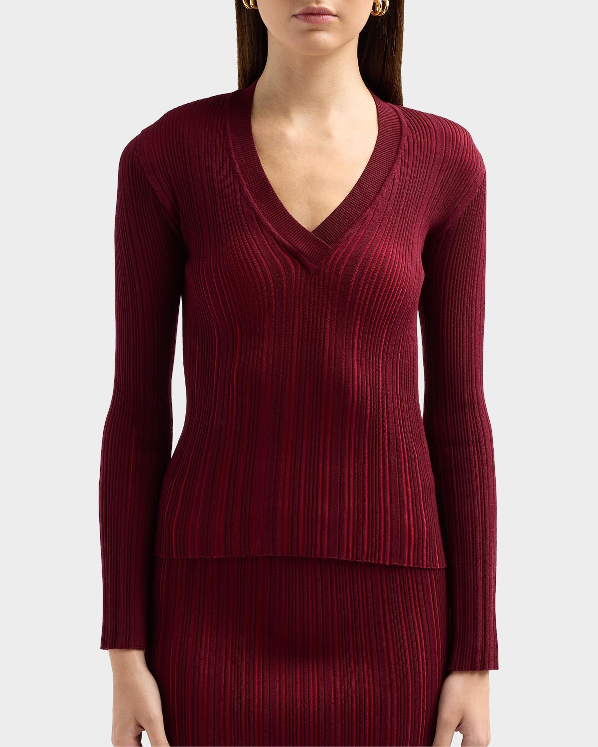 Chiara Boni La Petite Robe Briar Rib-Knit Top | Thumbnail 5 Chiara Boni La Petite Robe Briar Rib-Knit Top | Thumbnail 5