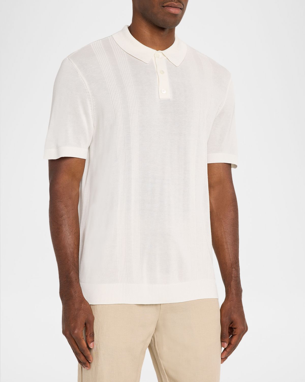Onia Rib-Knit Polo Shirt | Thumbnail 4 Onia Rib-Knit Polo Shirt | Thumbnail 4