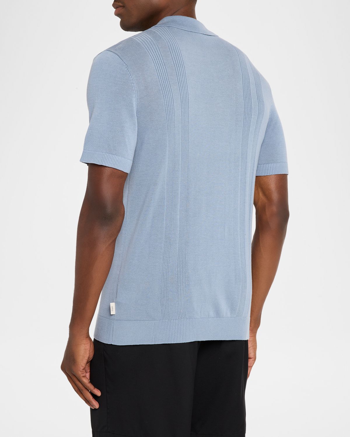 Onia Rib-Knit Polo Shirt | Thumbnail 3 Onia Rib-Knit Polo Shirt | Thumbnail 3