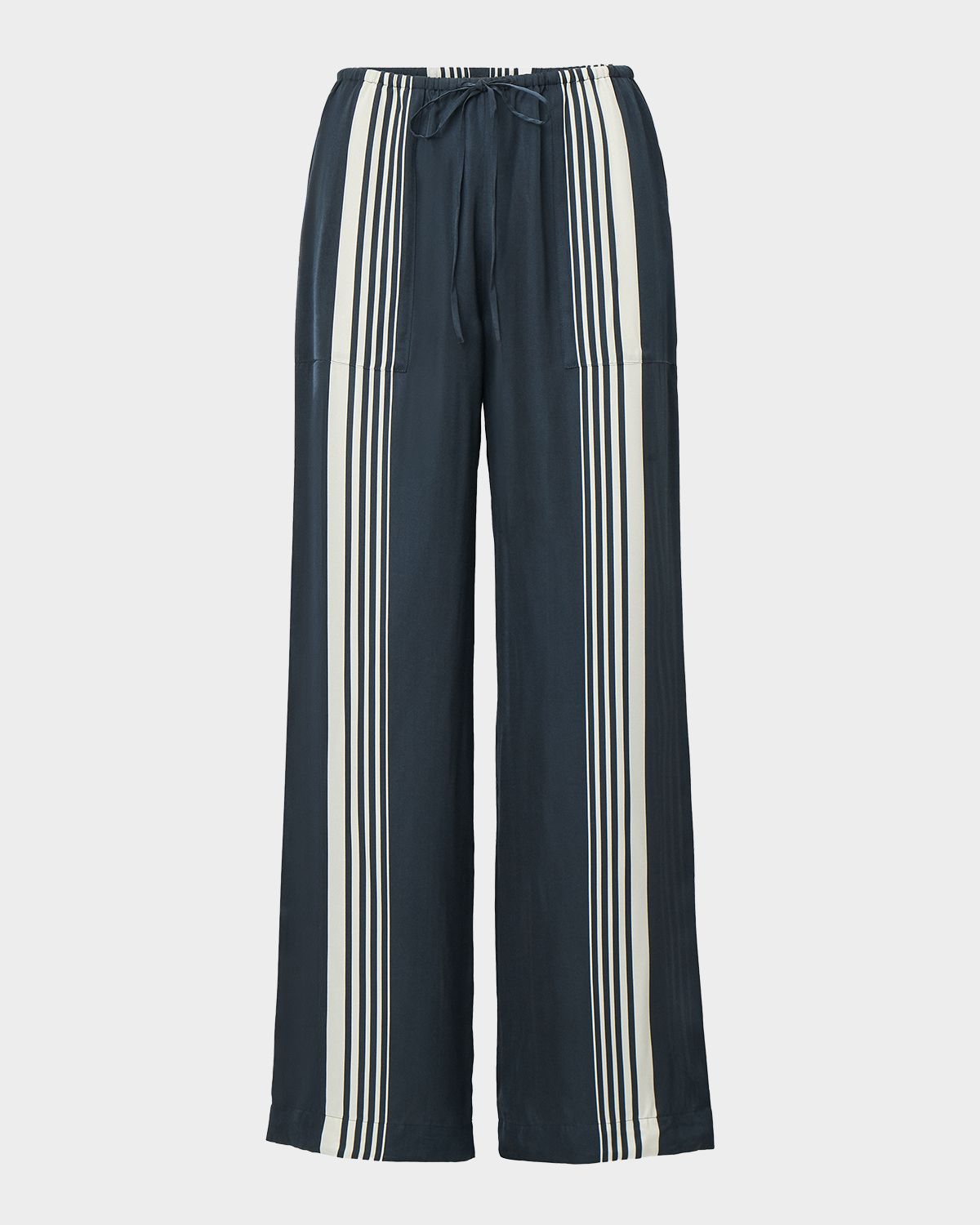 Rag & Bone Claire Scarf-Print Drawstring Pants