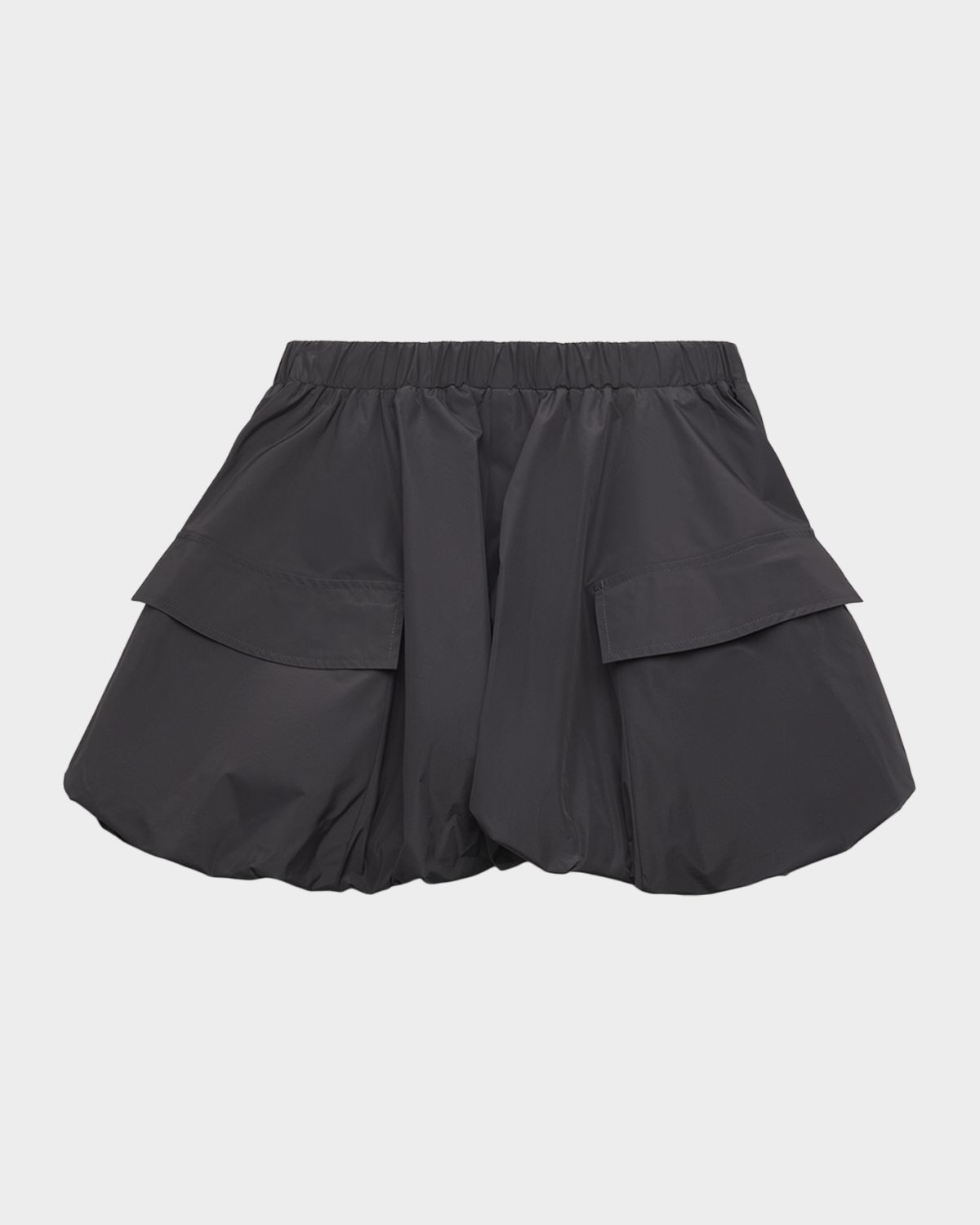 Moncler Girl 's Taffeta Cargo Shorts, Size 12-