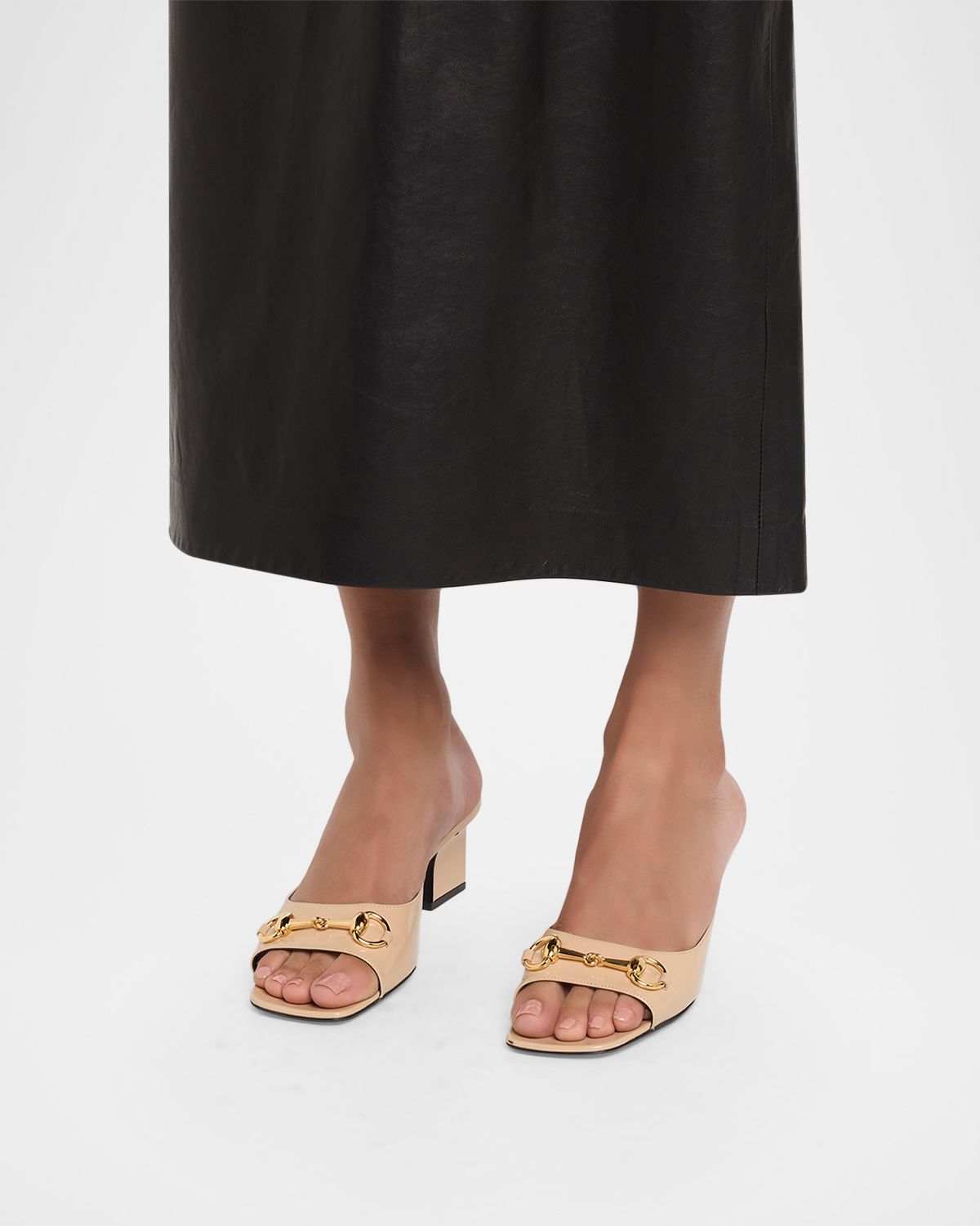 Gucci 55mm Signora Leather Mules | Thumbnail 6 Gucci 55mm Signora Leather Mules | Thumbnail 6