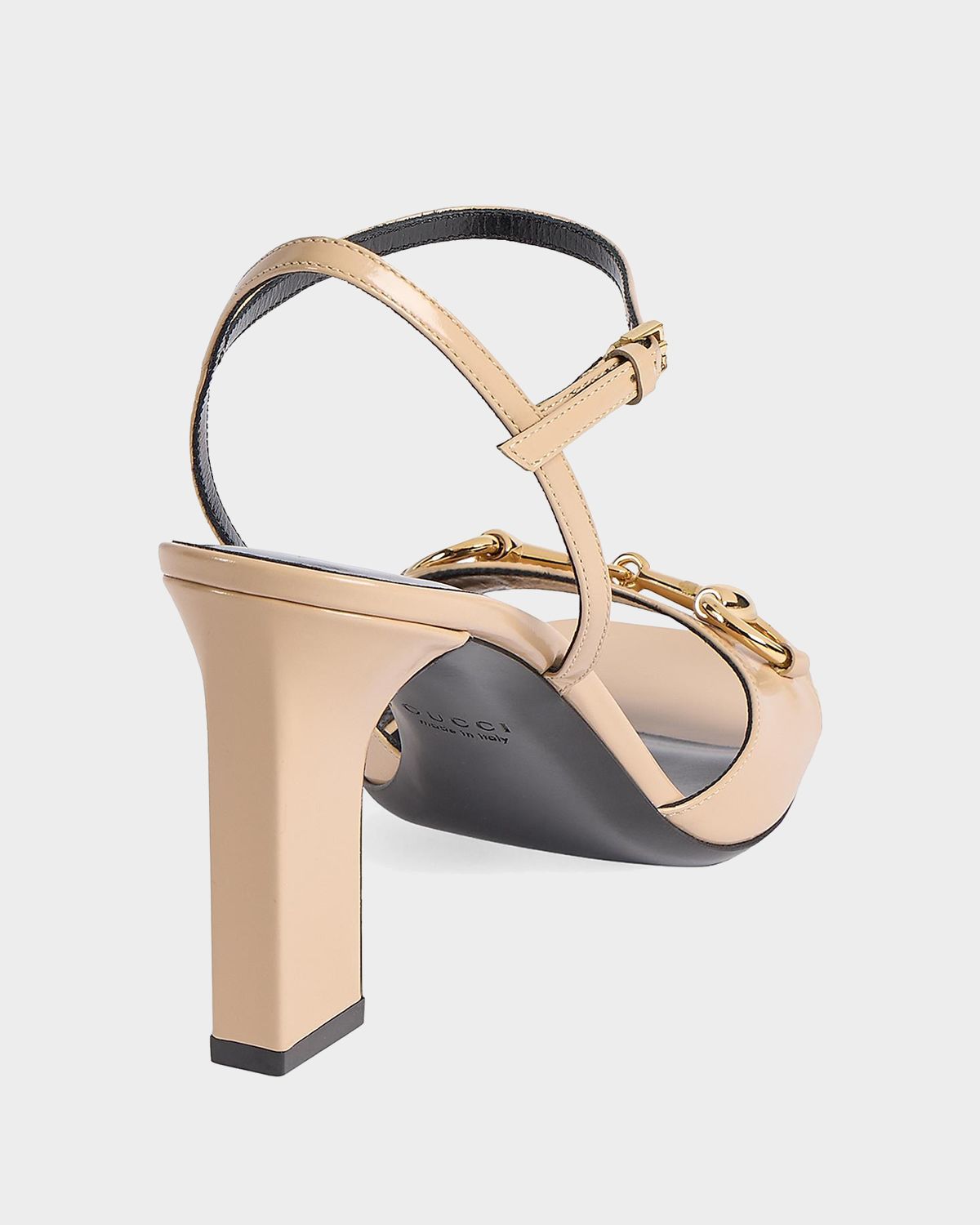 Gucci 85mm Signora Leather Ankle-Strap Sandals | Thumbnail 5 Gucci 85mm Signora Leather Ankle-Strap Sandals | Thumbnail 5
